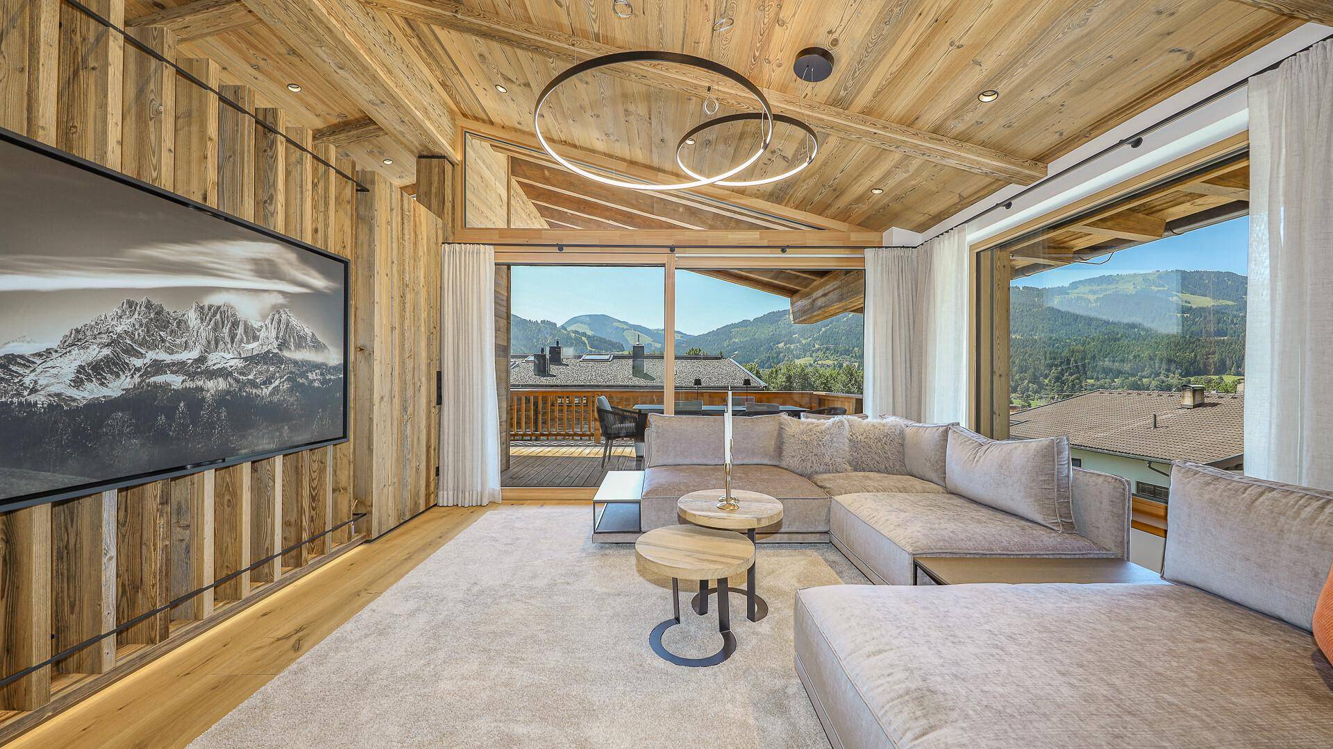 KITZIMMO-Neubau-Luxuschalet in Toplage kaufen - Immobilien Ellmau am Wilden Kaiser.