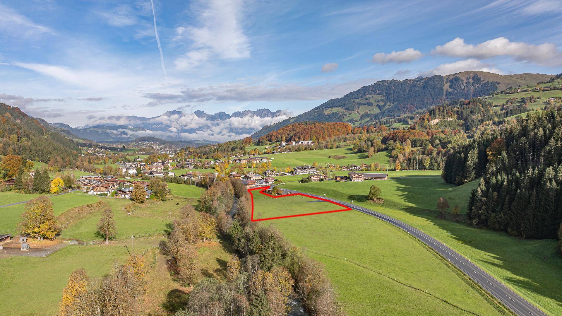 KITZIMMO-Gewerbegrundstück in Toplage kaufen - Immobilien Aurach bei Kitzbühel.