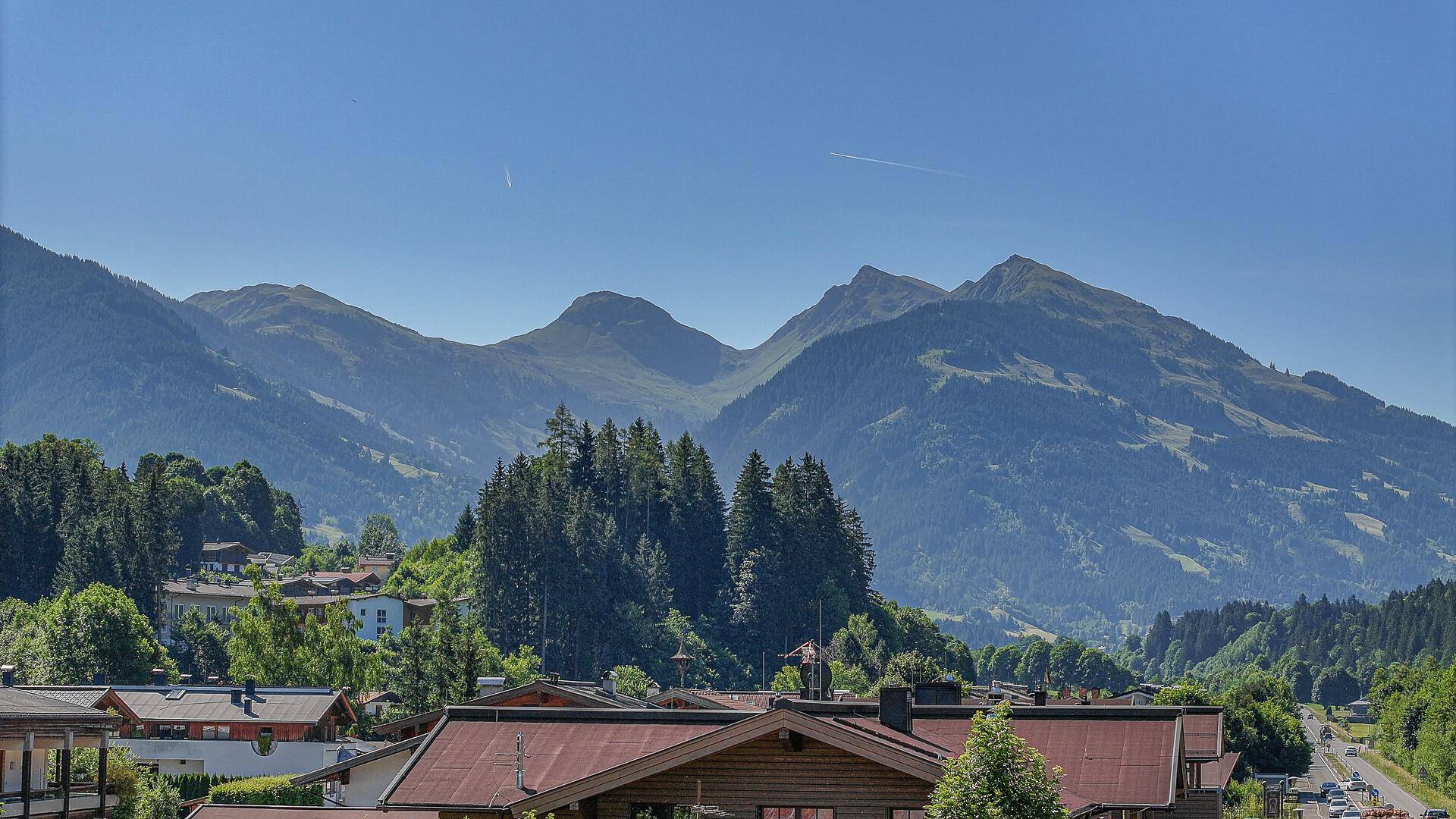 KITZIMMO-Exklusives Penthouse mit Panoramablick mieten - Immobilien Kitzbühel.