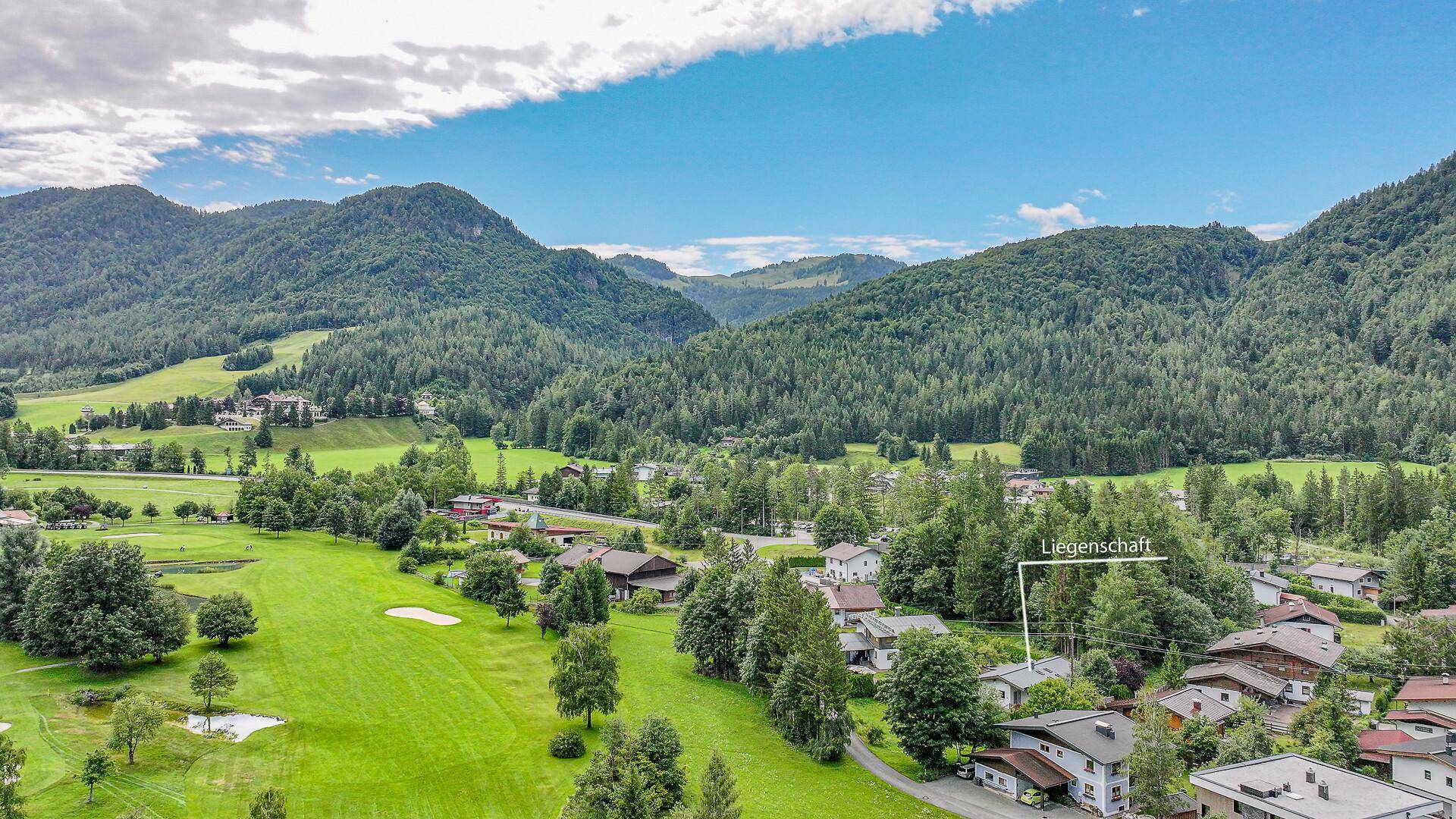 KITZIMMO-Einfamilienhaus am Golfplatz mieten - Immobilien Kirchdorf Erpfendorf.