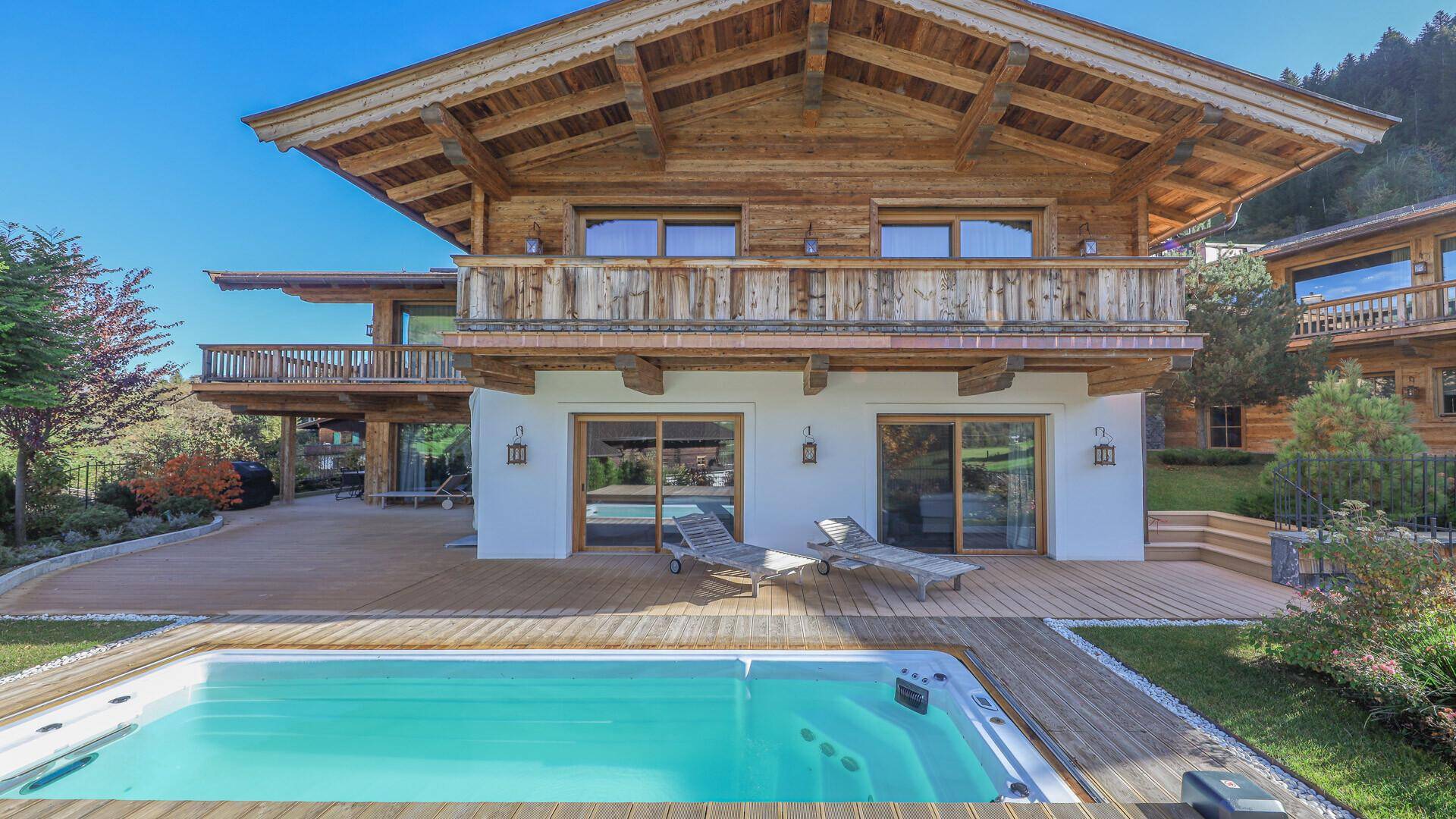 KITZIMMO-Luxuswohnung in Toplage von Jochberg.