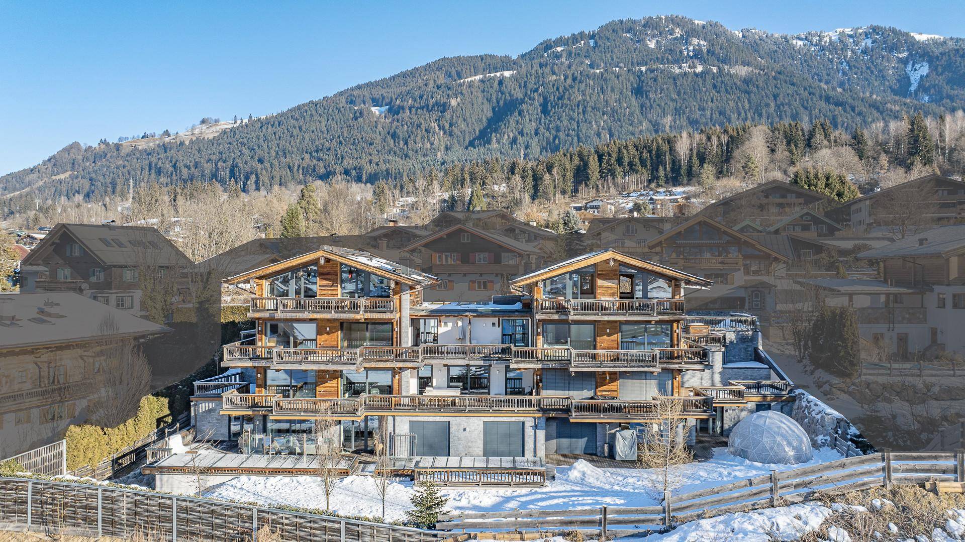 KITZIMMO-Luxus-Penthouse-Maisonette in Toplage am Sonnberg kaufen - Immobilien Kitzbühel.