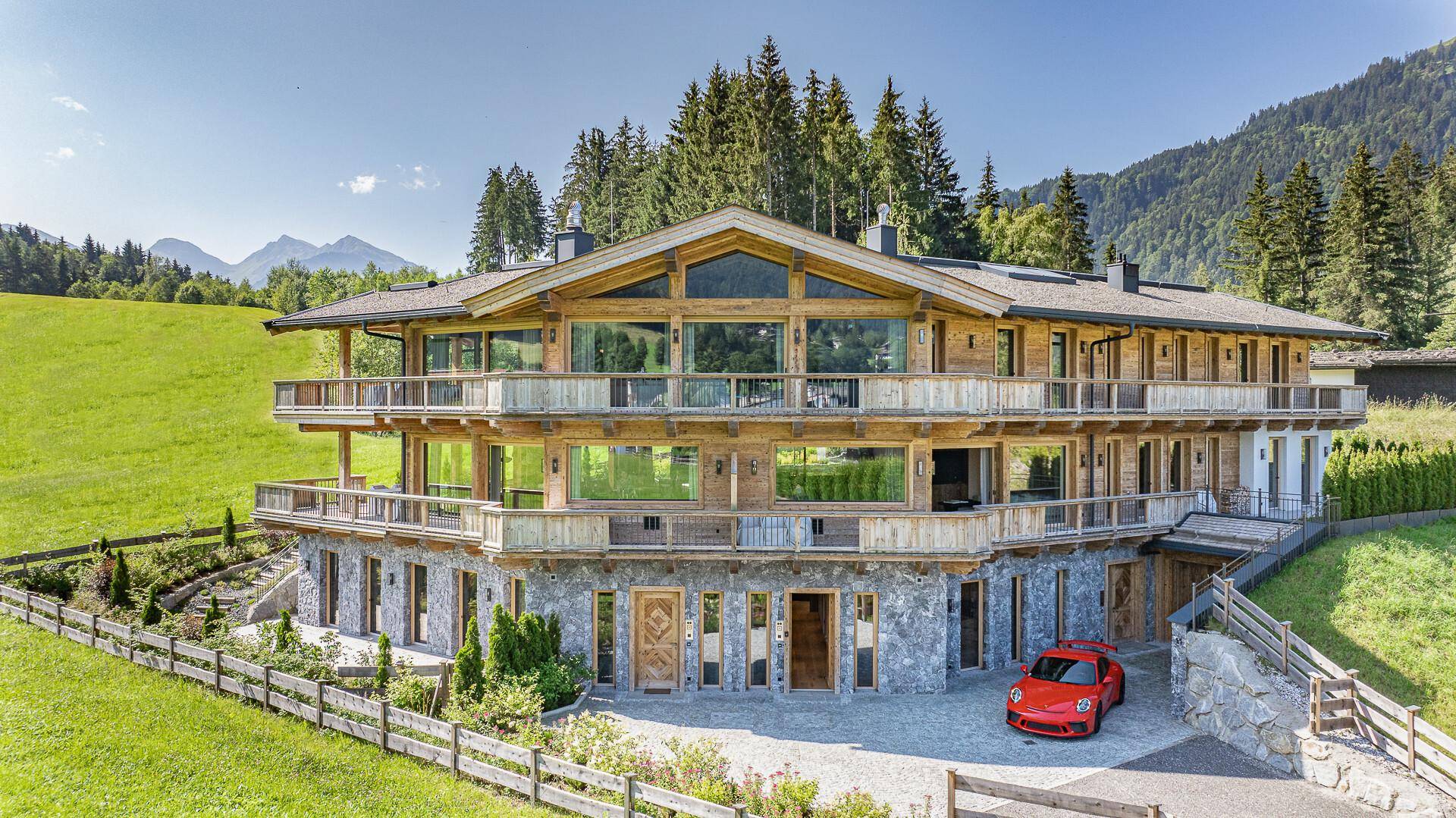 KITZIMMO-Luxuswohnung Gartenwohnung Bichlalm - Immobilien Kitzbühel.