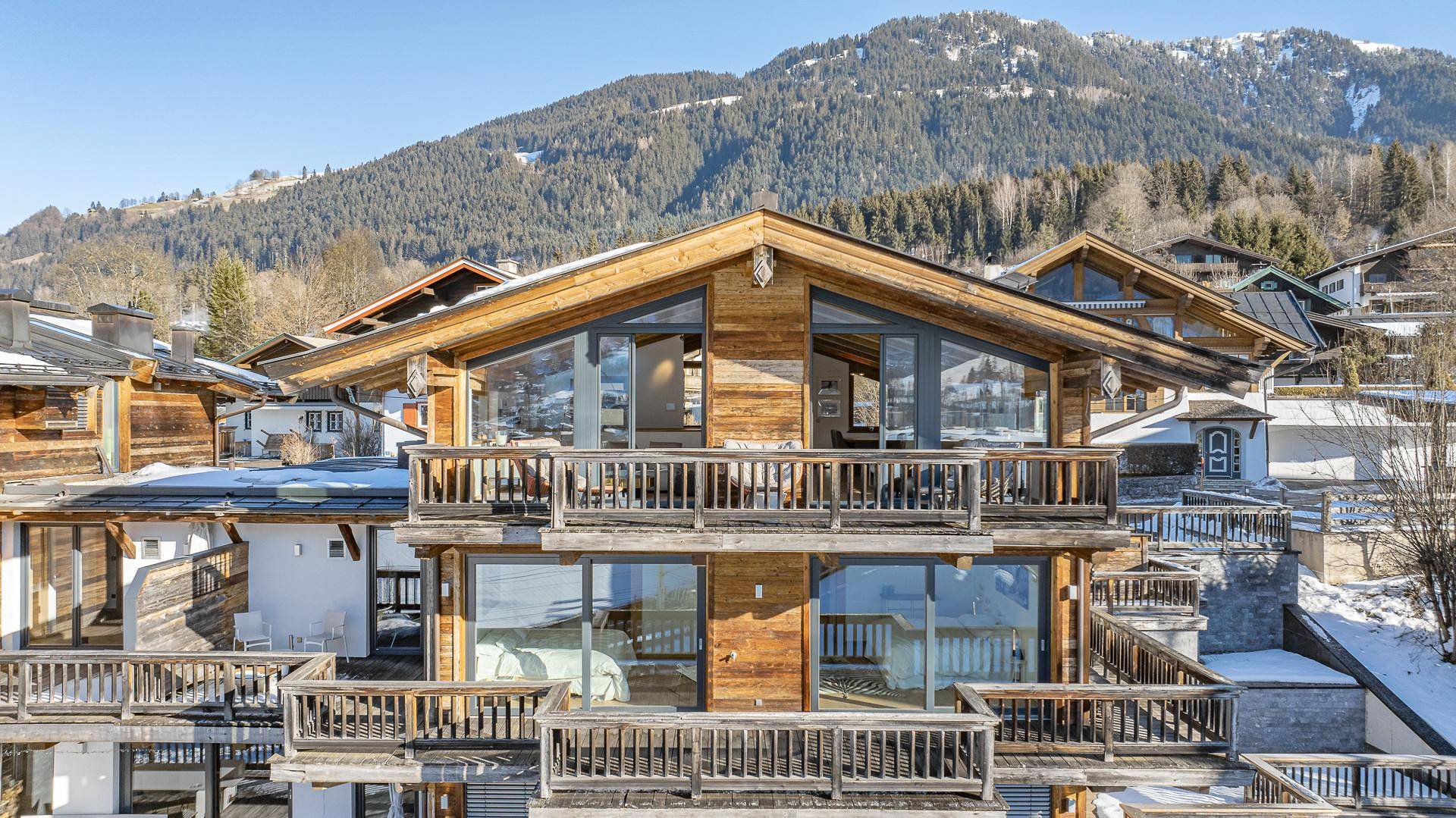 KITZIMMO-Luxus-Penthouse-Maisonette in Toplage am Sonnberg kaufen - Immobilien Kitzbühel.