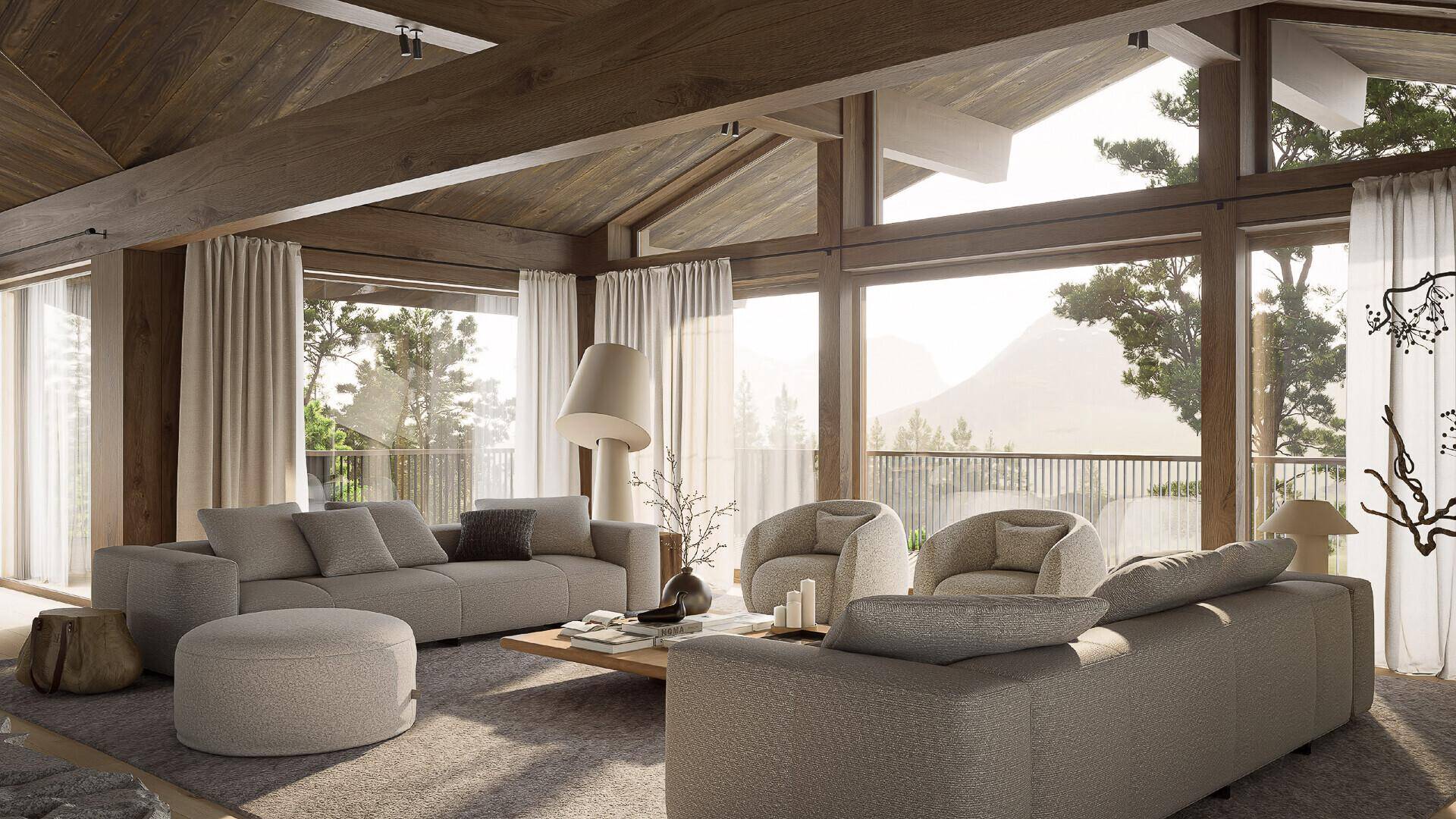 KITZIMMO-Exklusives Grundstück mit genehmigter Luxusvilla - Immobilien Kitzbühel.