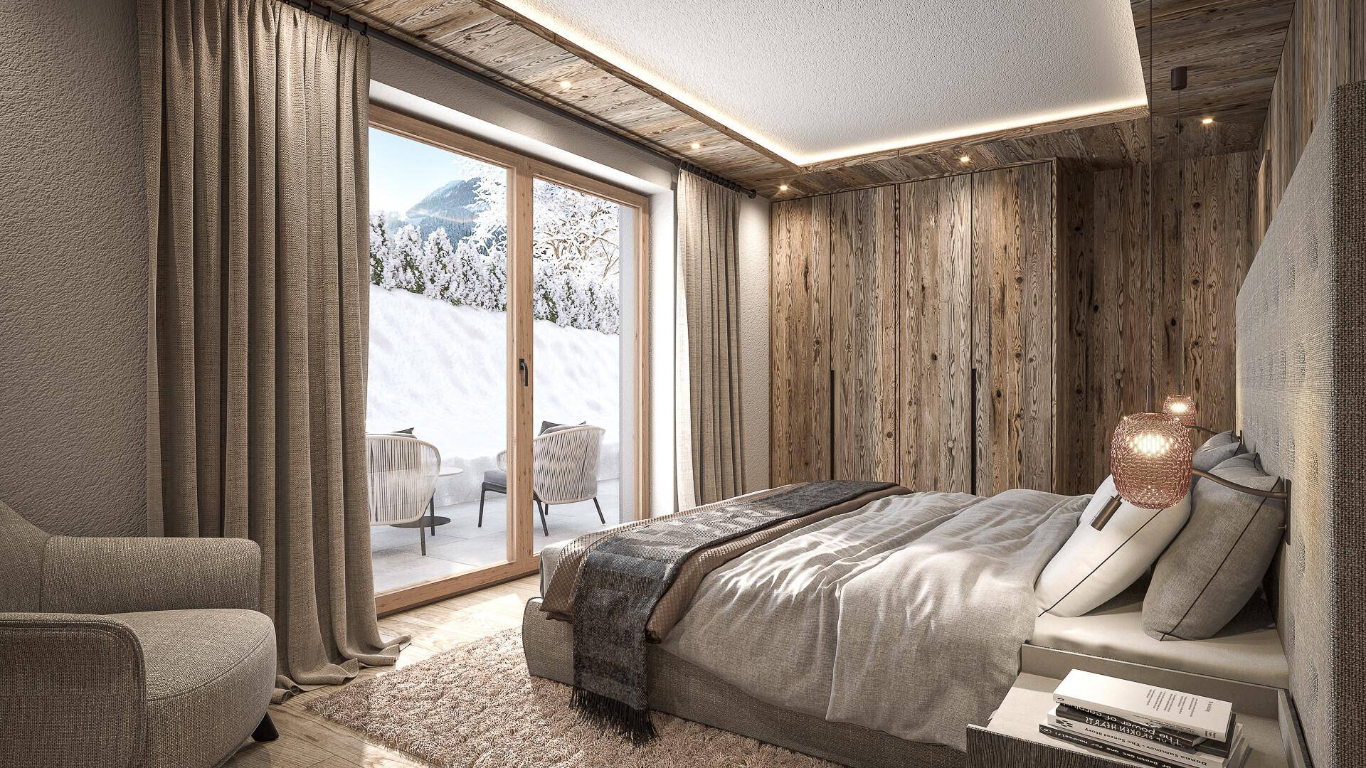 KITZIMMO-Luxus-Neubau-Gartenwohnung in Toplage - Immobilien Kirchberg.
