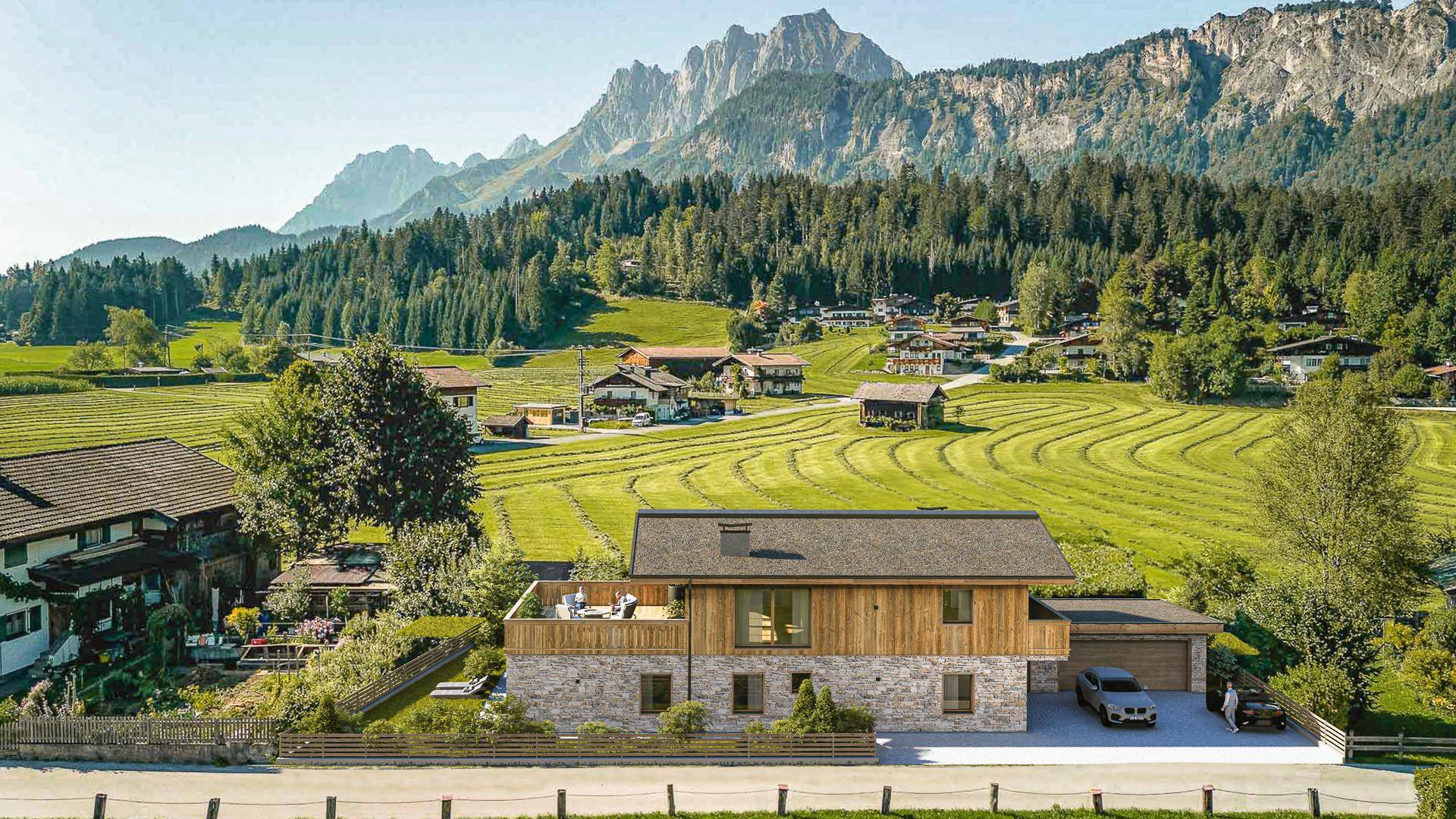 KITZIMMO-Baugrundstück mit Altbestand in Toplage kaufen - Immobilien St. Johann.