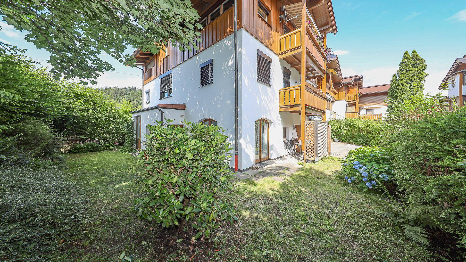 KITZIMMO-Gartenwohnung nahe dem Schwarzsee - Immobilien Kitzbühel.