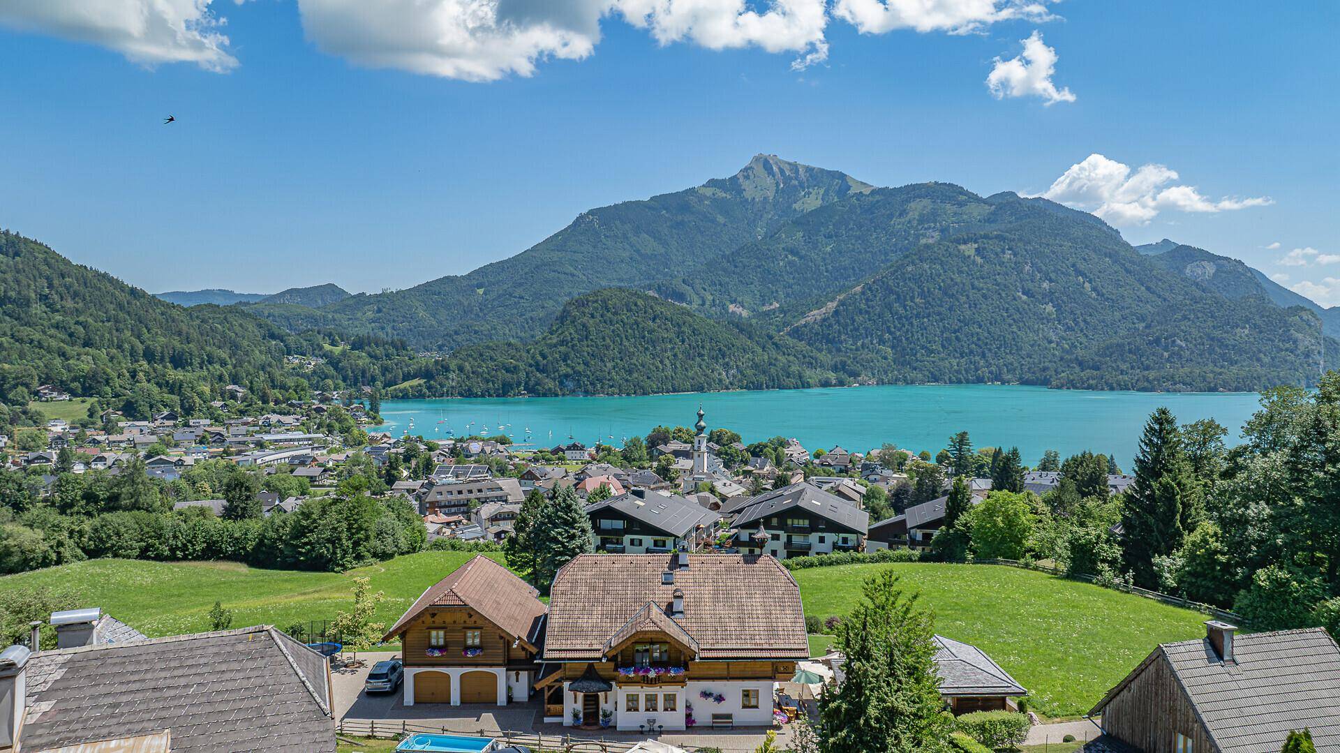 Einzigartige Landhausvilla mit Pool und unverbaubarem Seeblick - Ansicht 5
