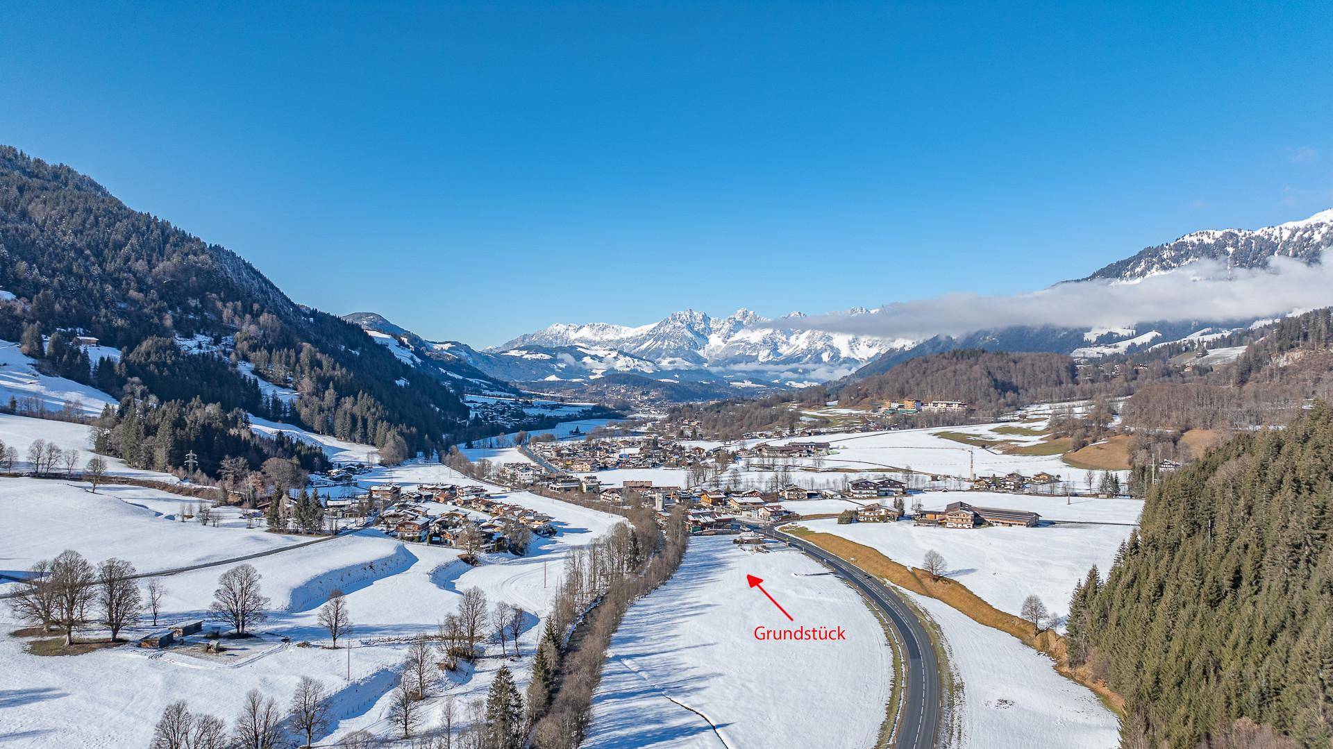 KITZIMMO-Gewerbegrundstück in Toplage kaufen - Immobilien Aurach bei Kitzbühel.