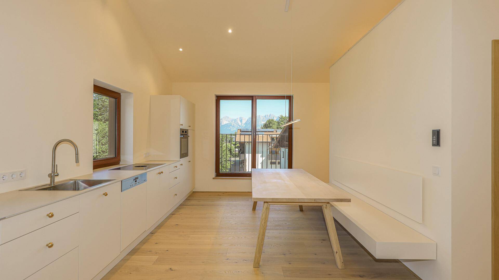 KITZIMMO-Exklusives Penthouse mit Panoramablick mieten - Immobilien Kitzbühel.