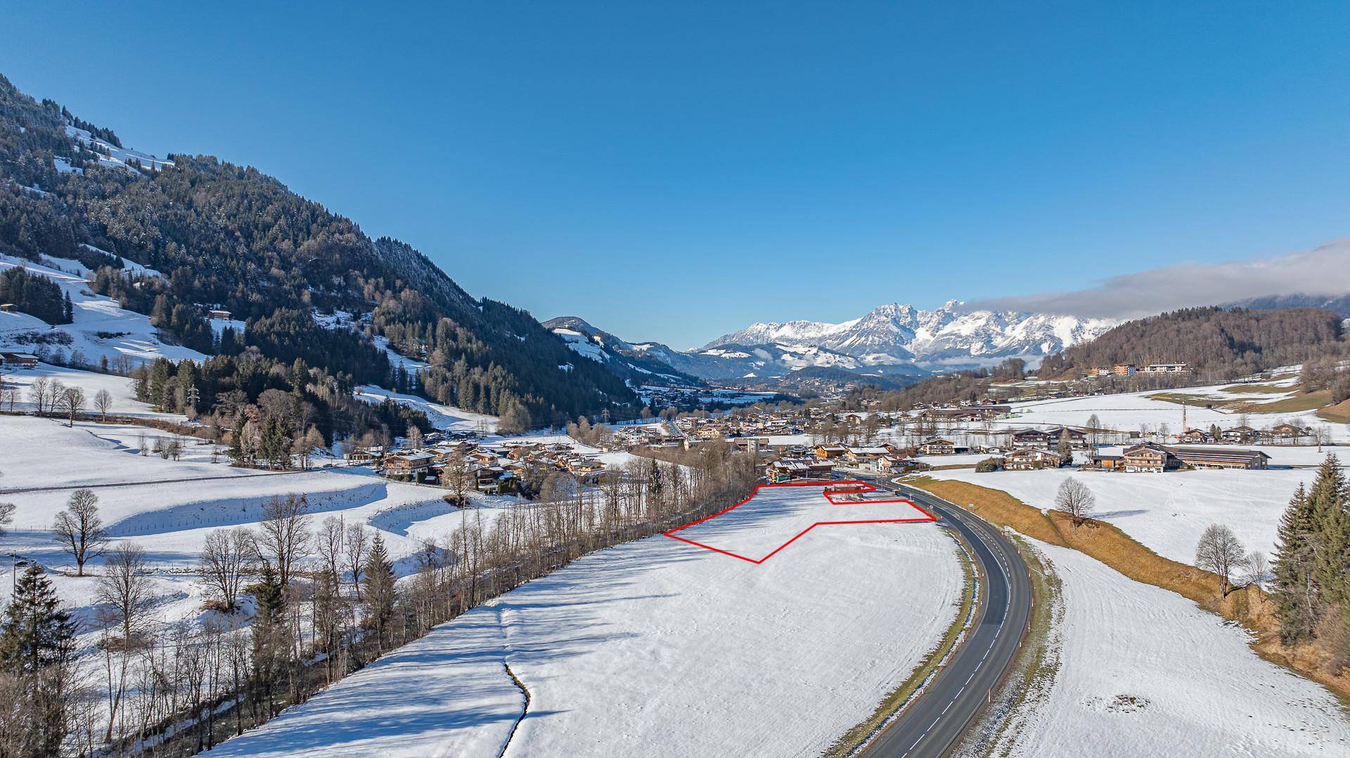 KITZIMMO-Gewerbegrundstück in Toplage kaufen - Immobilien Aurach bei Kitzbühel.