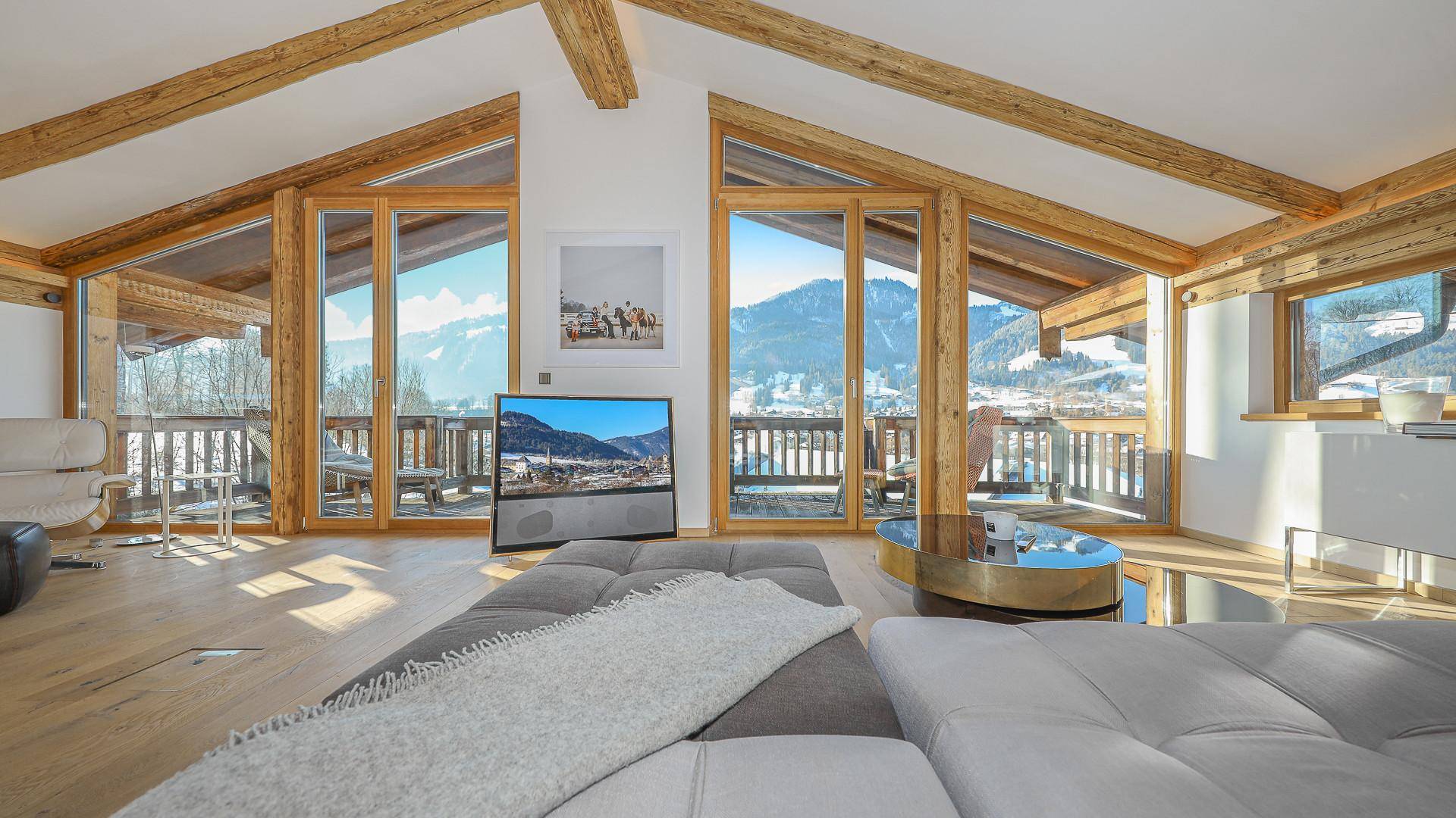 KITZIMMO-Luxus-Penthouse-Maisonette in Toplage am Sonnberg kaufen - Immobilien Kitzbühel.