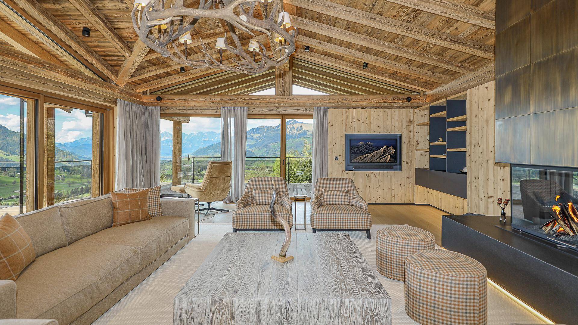 KITZIMMO-Luxusvilla in prominenter Toplage kaufen - Immobilien Aurach bei Kitzbühel.