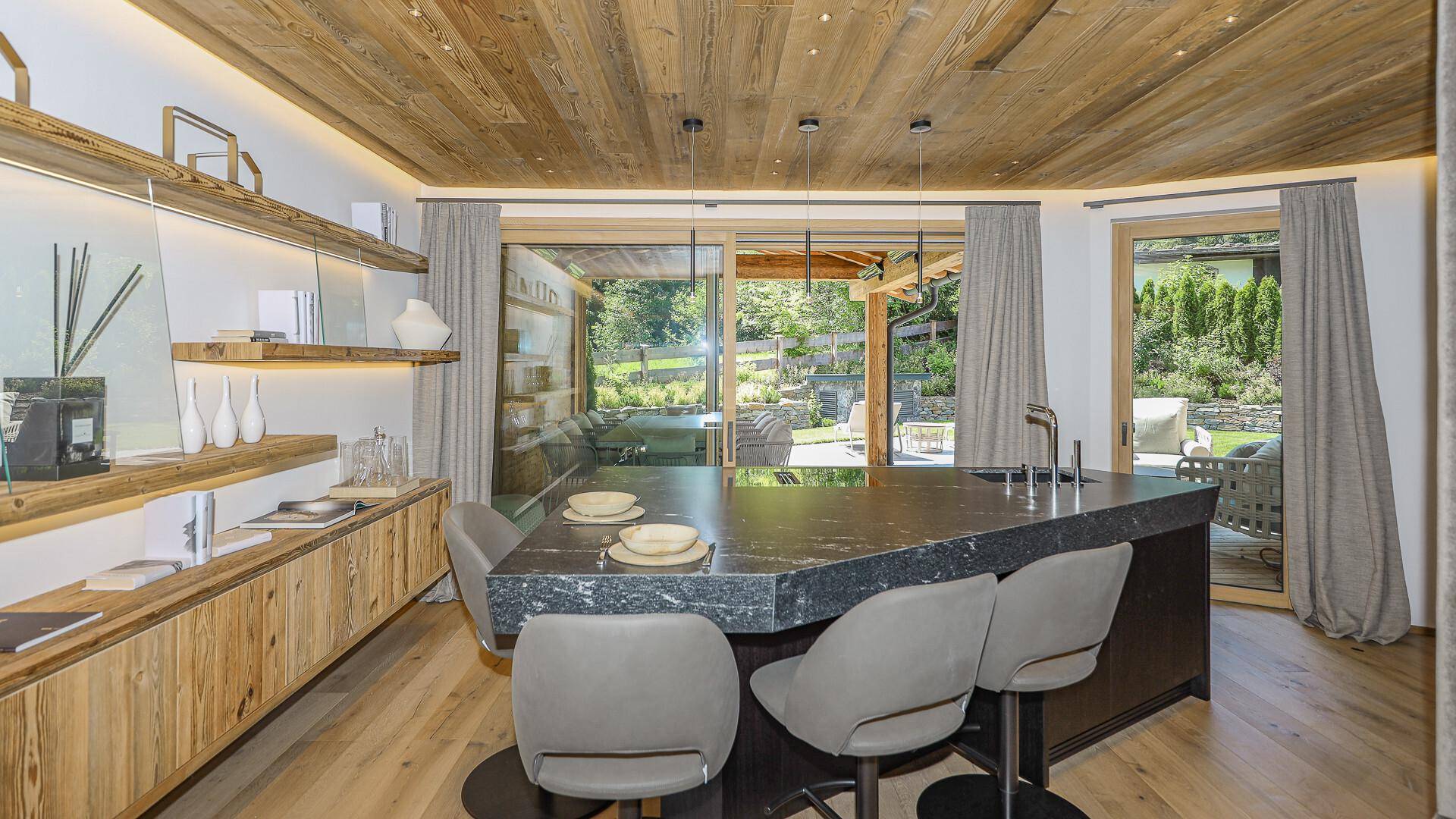 KITZIMMO-Luxuswohnung Gartenwohnung Bichlalm - Immobilien Kitzbühel.