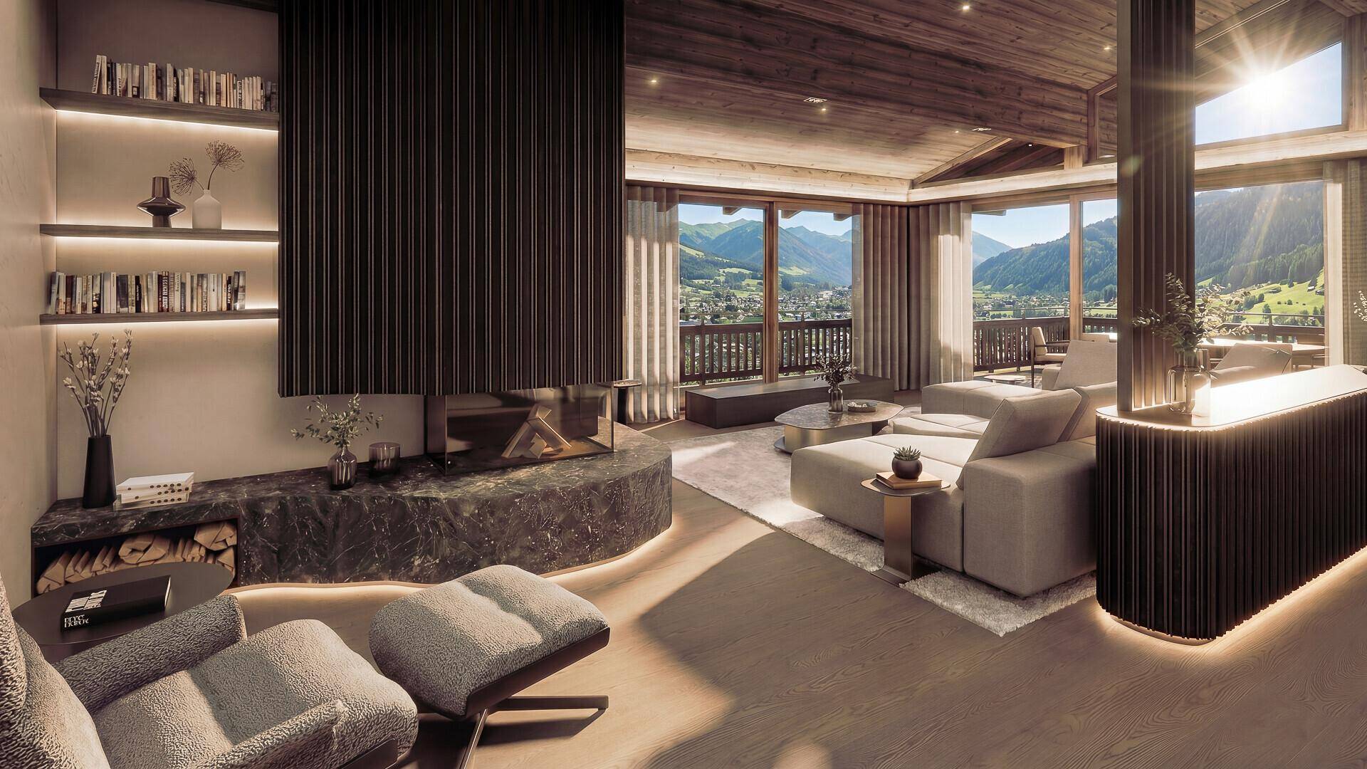 KITZIMMO-Luxusvilla in einzigartiger Toplage am Lebenberg kaufen - Immobilien Kitzbühel.-5