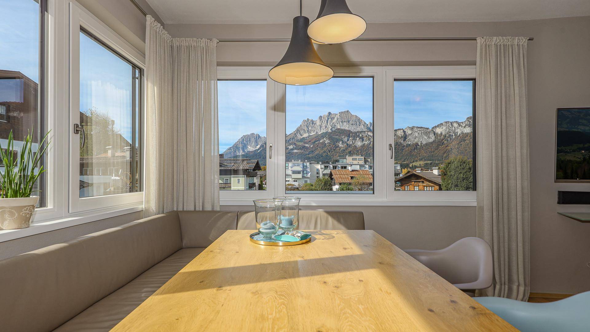 KITZIMMO-exklusive Zentrumswohnung am Skilift - Immobilien St. Johann.