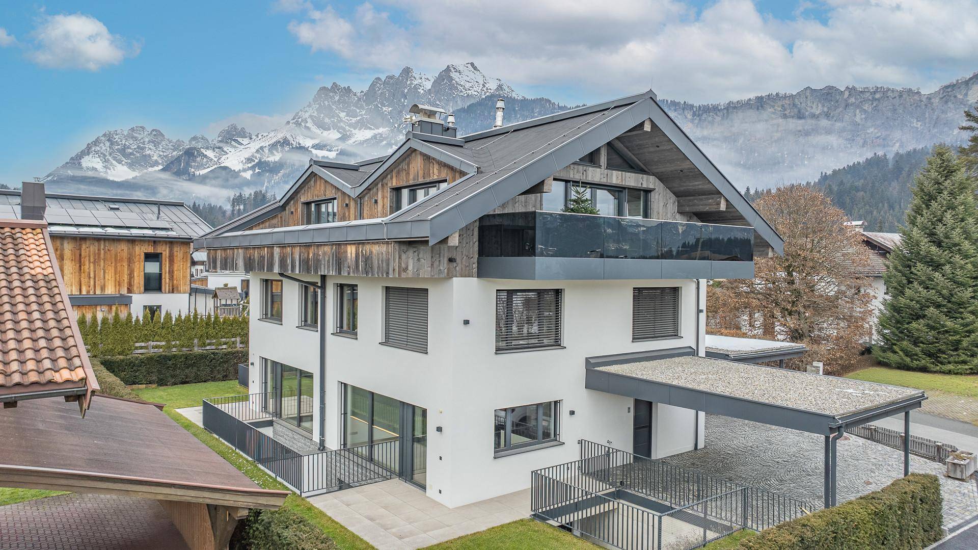 KITZIMMO.Exklusives Mehrfamilienhaus mit 4 Wohnungen - Immobilien St. Johann.