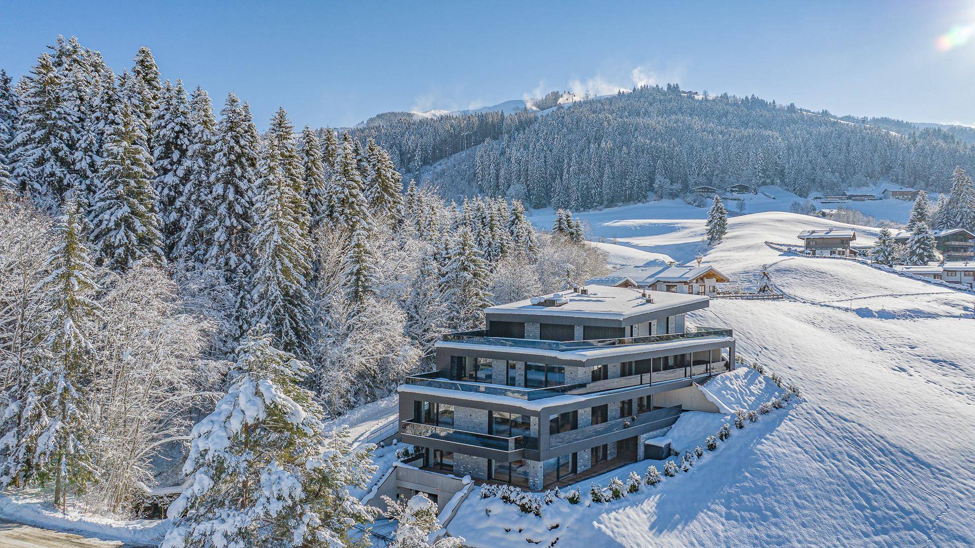 KITZIMMO-Neubauwohnung am Skilift kaufen - Immobilien Kirchberg Tirol.