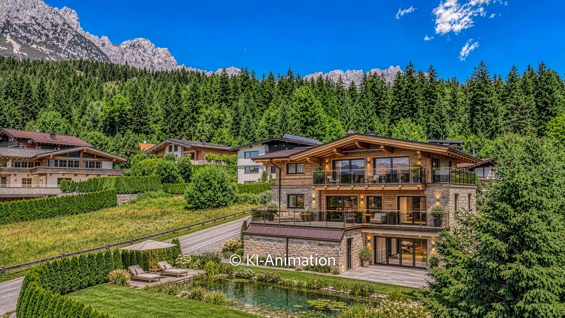 KITZIMMO-Neubauvilla in sonniger Top-Ruhelage kaufen - Immobilien Ellmau am Wilden Kaiser.-41