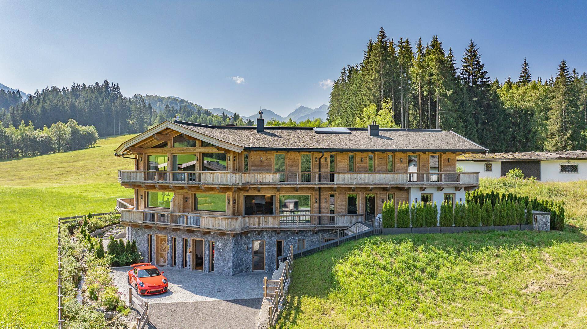 KITZIMMO-Luxuswohnung Gartenwohnung Bichlalm - Immobilien Kitzbühel.