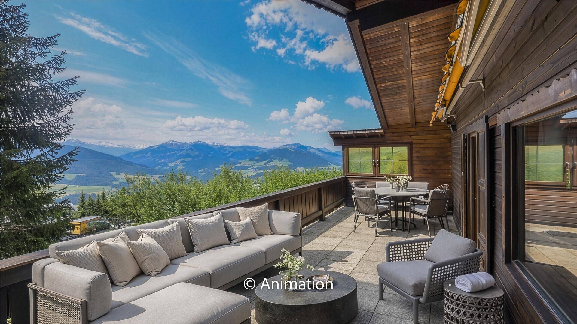 KITZIMMO-Berghütte in Alleinlage in den Kitzbüheler Alpen kaufen.