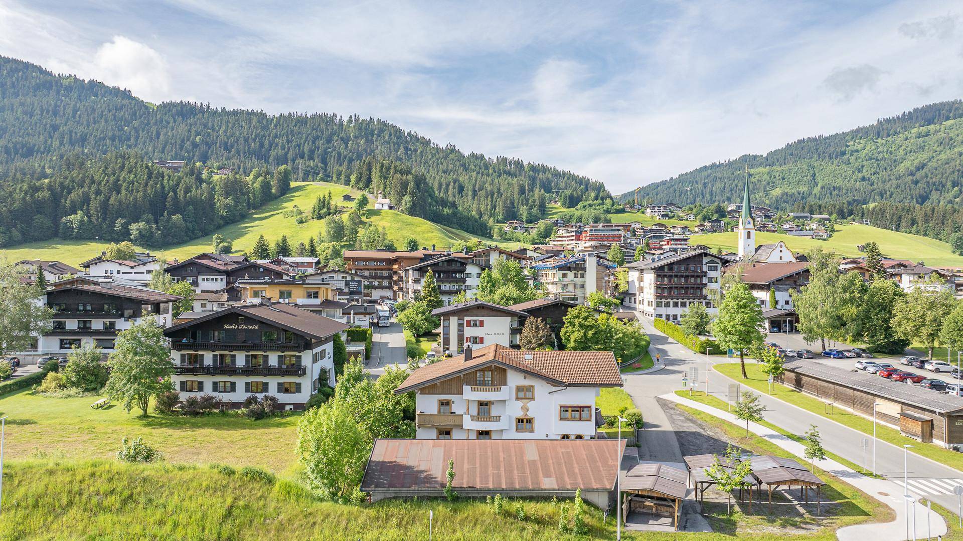 KITZIMMO-Apartmenthaus in zentraler Lage mit Kaiserblick - Immobilien Ellmau.