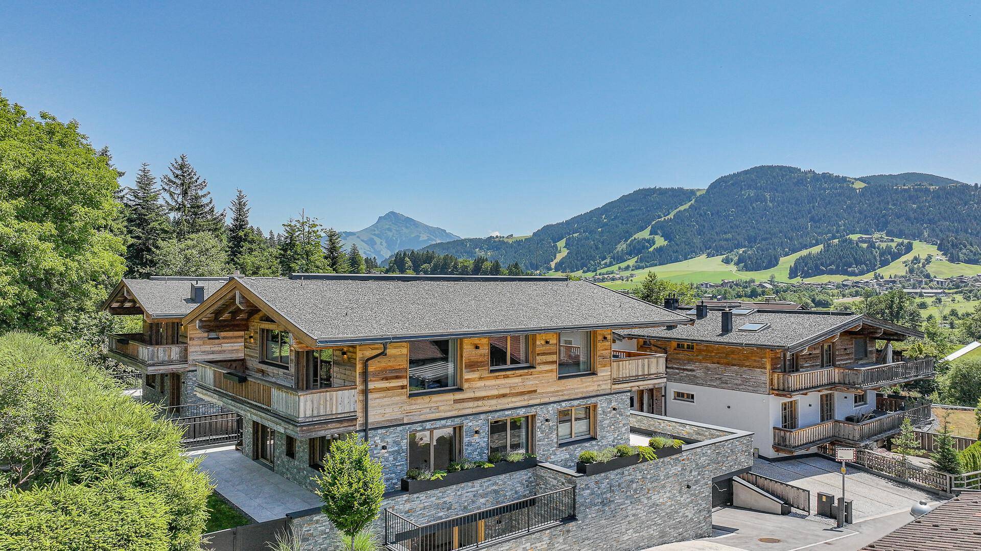KITZIMMO-Neubau-Luxuschalet in Toplage kaufen - Immobilien Ellmau am Wilden Kaiser.