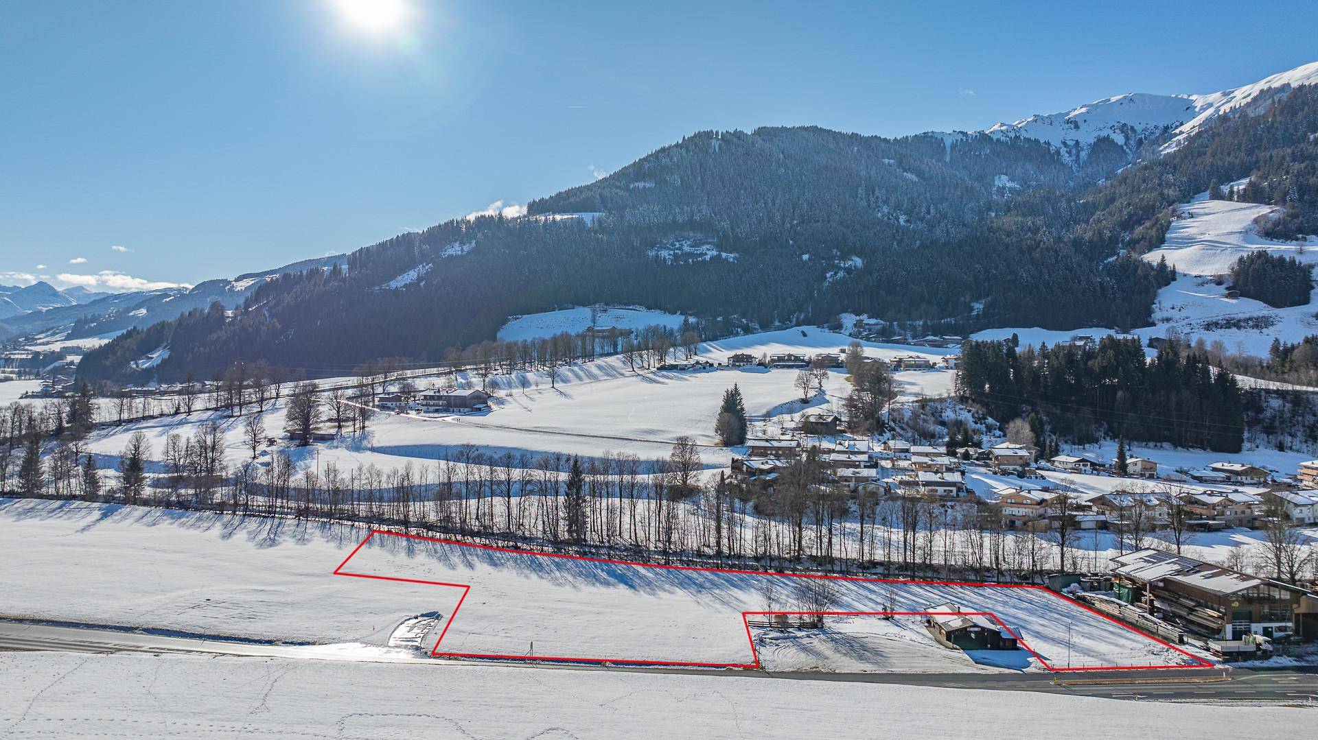 KITZIMMO-Gewerbegrundstück in Toplage kaufen - Immobilien Aurach bei Kitzbühel.