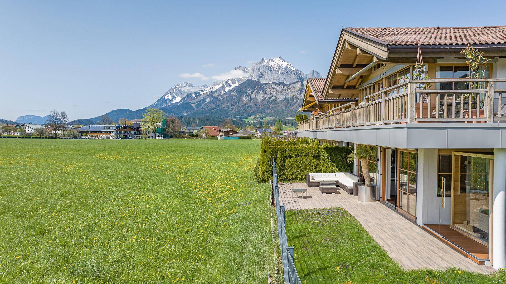 KITZIMMO-Exklusive Gartenwohnung in Toplage kaufen - Immobilien St. Johann.