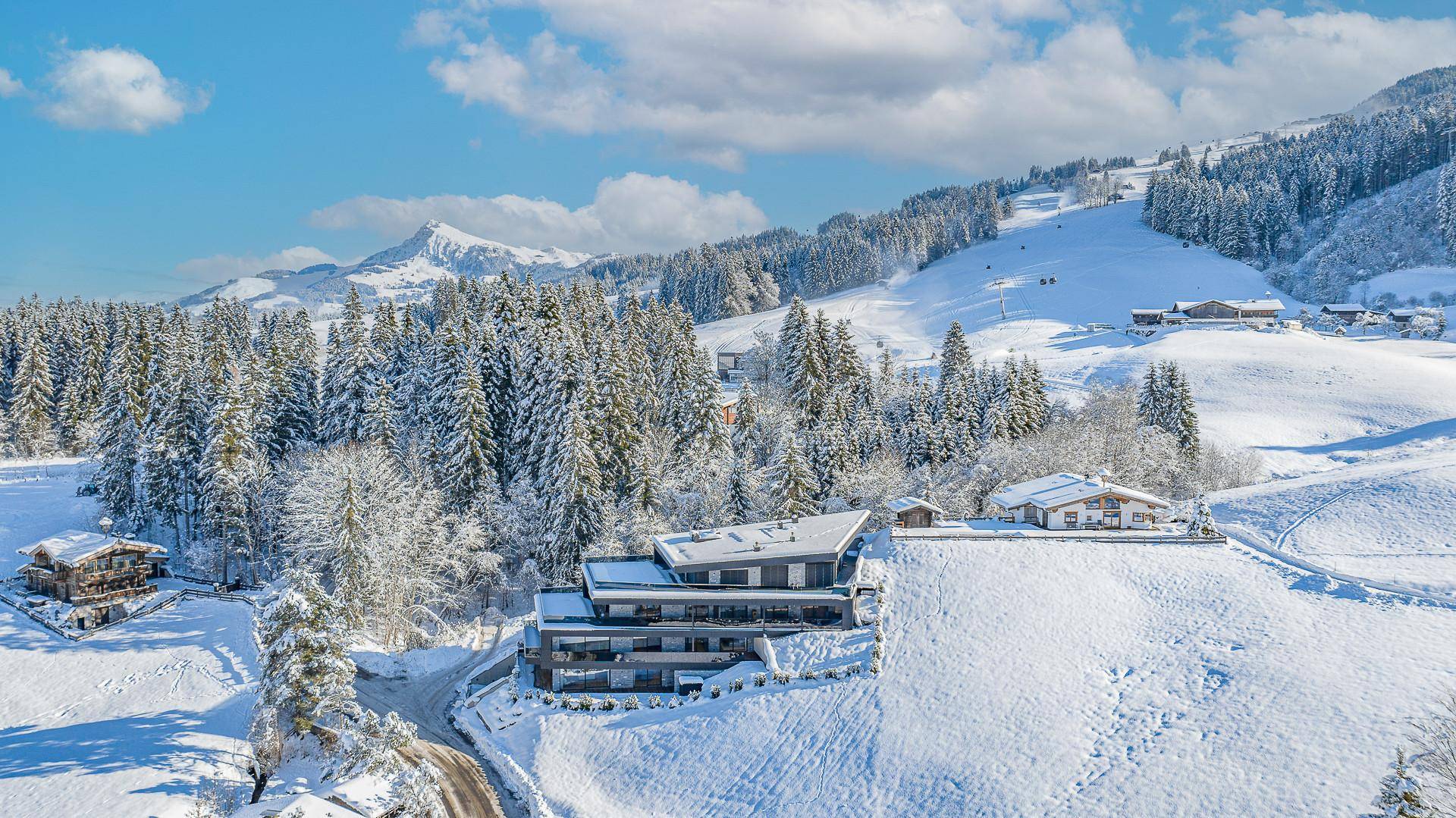 KITZIMMO-Neubauwohnung am Skilift kaufen - Immobilien Kirchberg Tirol.