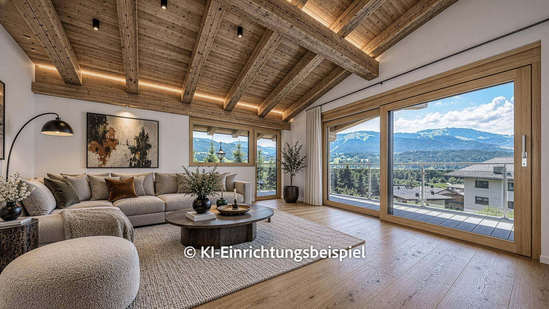 KITZIMMO-Neubauvilla in sonniger Top-Ruhelage kaufen - Immobilien Ellmau am Wilden Kaiser.
