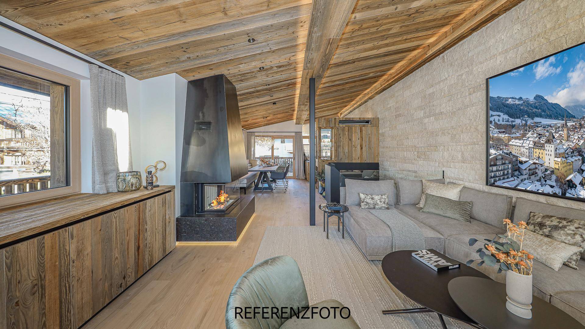 KITZIMMO-Wohnen am Sonnberg exklusives Neubauchalet - Immobilien Kitzbühel.