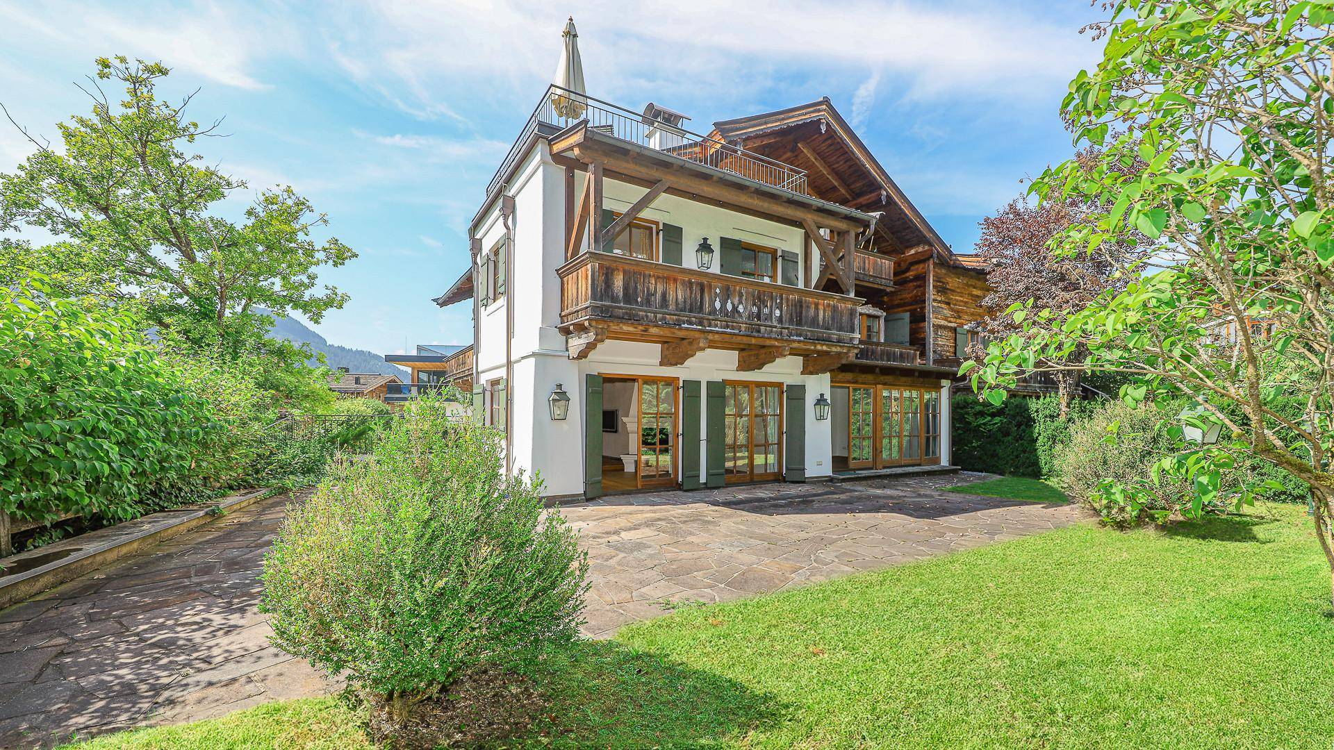 KITZIMMO-exklusive Gartenwohnung in Toplage am Sonnberg kaufen - Immobilien Kitzbühel.