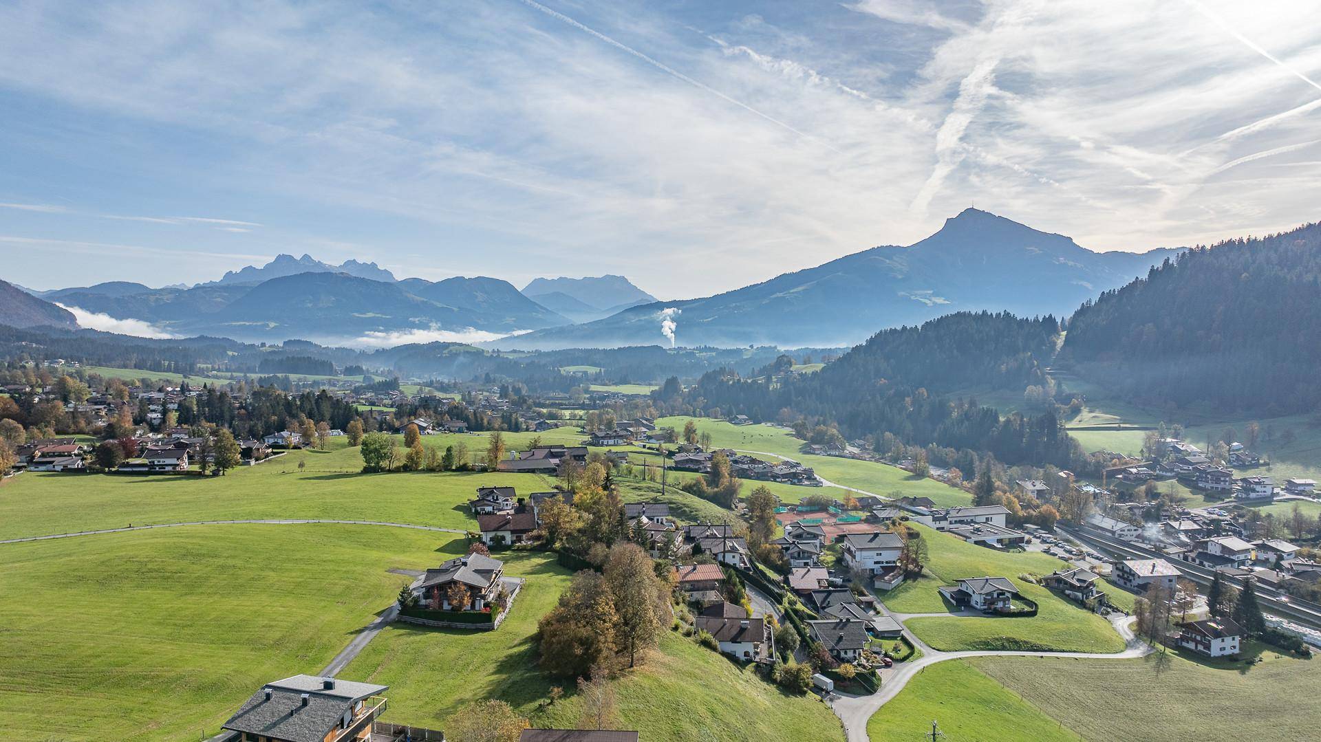 KITZIMMO-Baugrundstück mit Kaiserblick in Toplage - Immobilien Going.