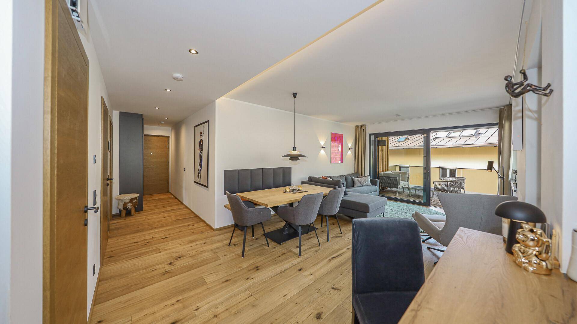 KITZIMMO-Terrassenwohnung in exklusivem Neubau am Fuße des Sonnbergs - Immobilien Kirchberg.