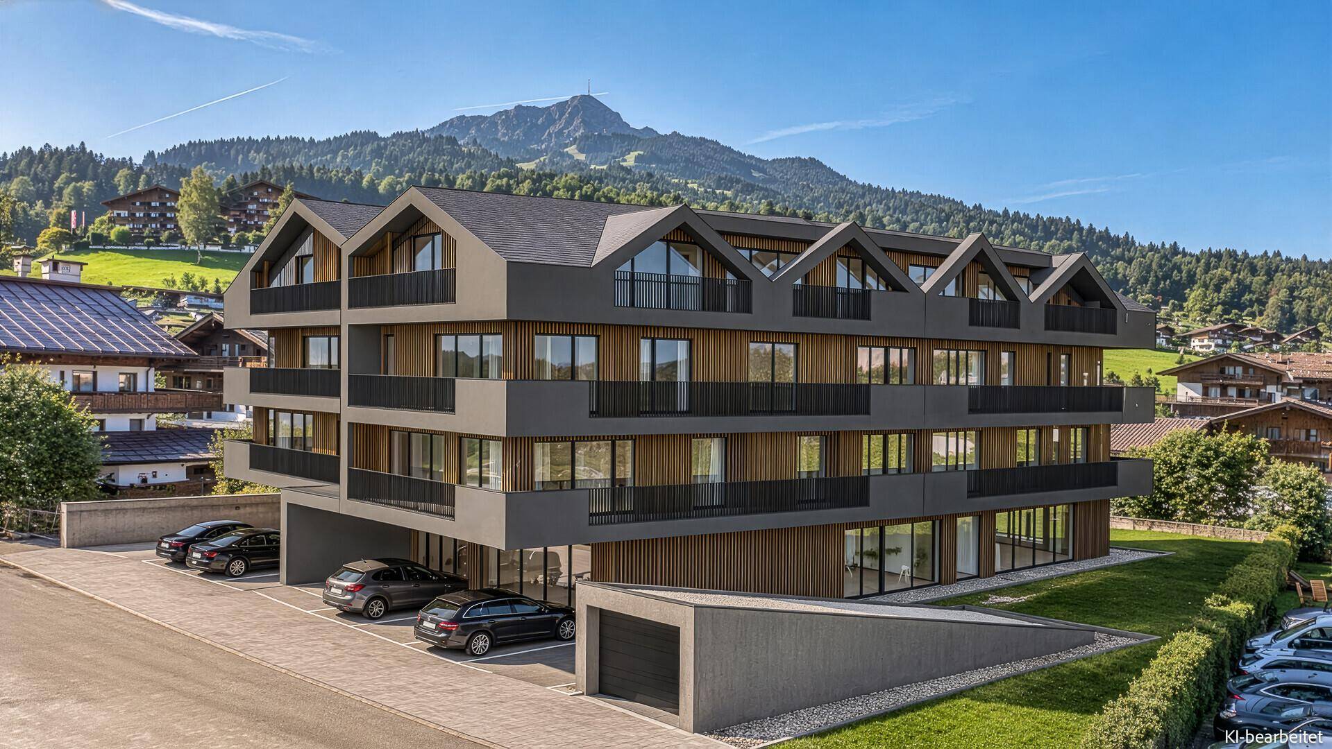 KITZIMMO-Baugrund in zentraler Toplage mit Apparthotel Projektierung - Immobilien St. Johann.