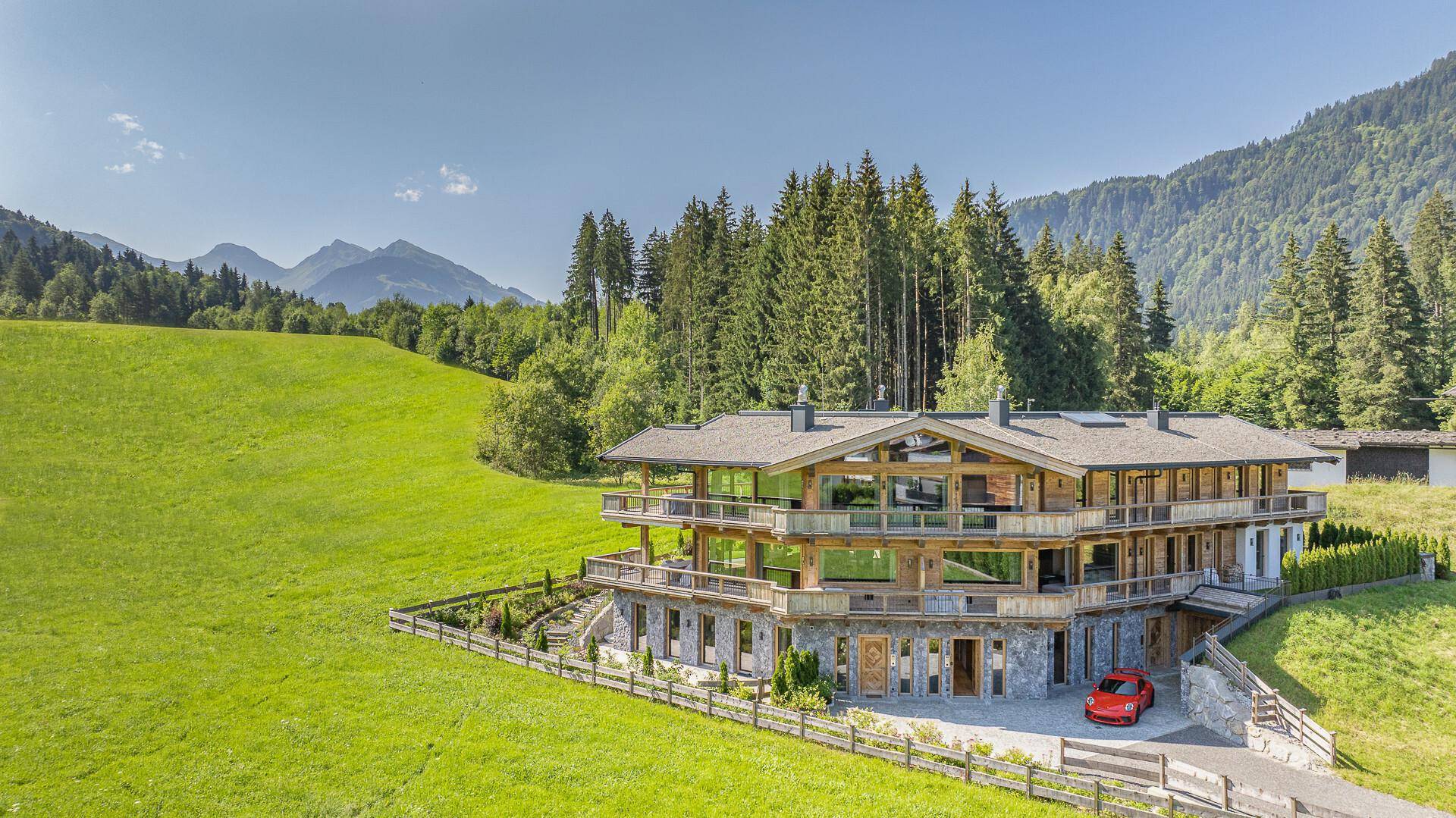 KITZIMMO-Luxuswohnung Gartenwohnung Bichlalm - Immobilien Kitzbühel.