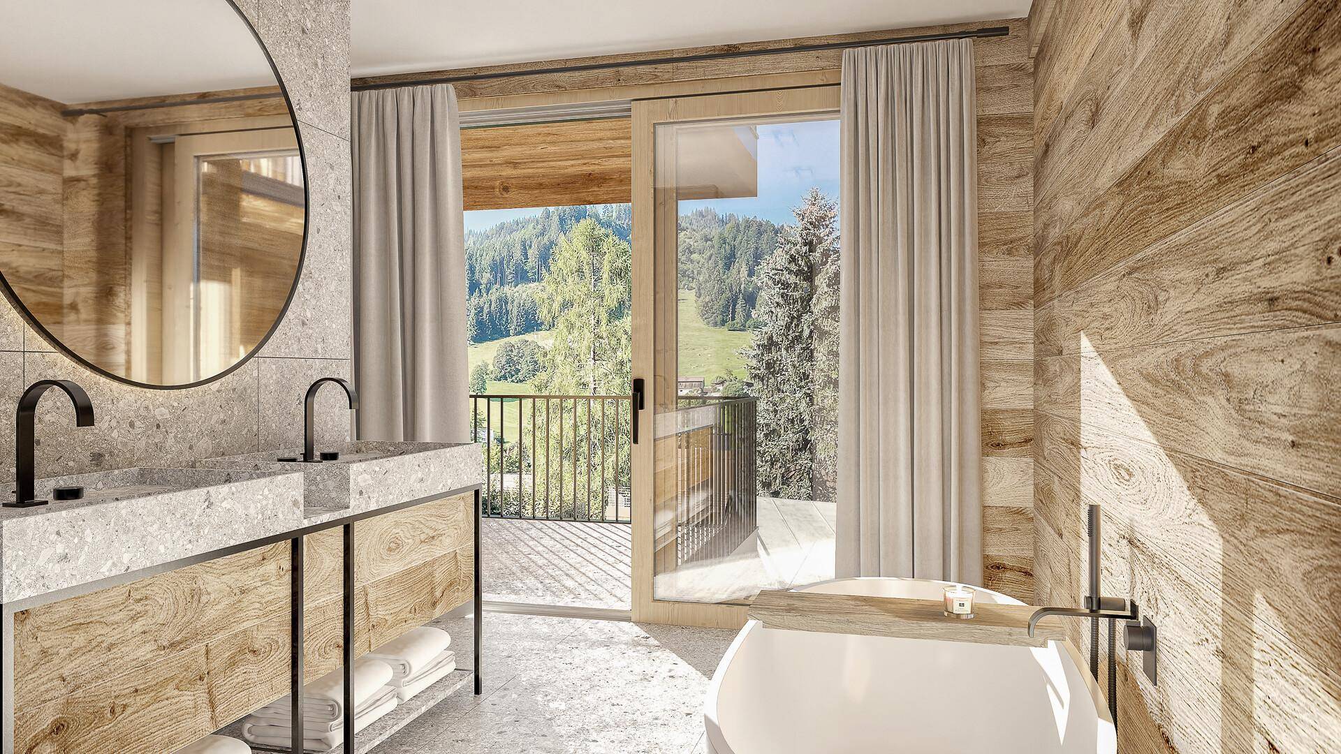 KITZIMMO-Luxus-Townhouse in zentraler Toplage kaufen Immobilien Kitzbühel.