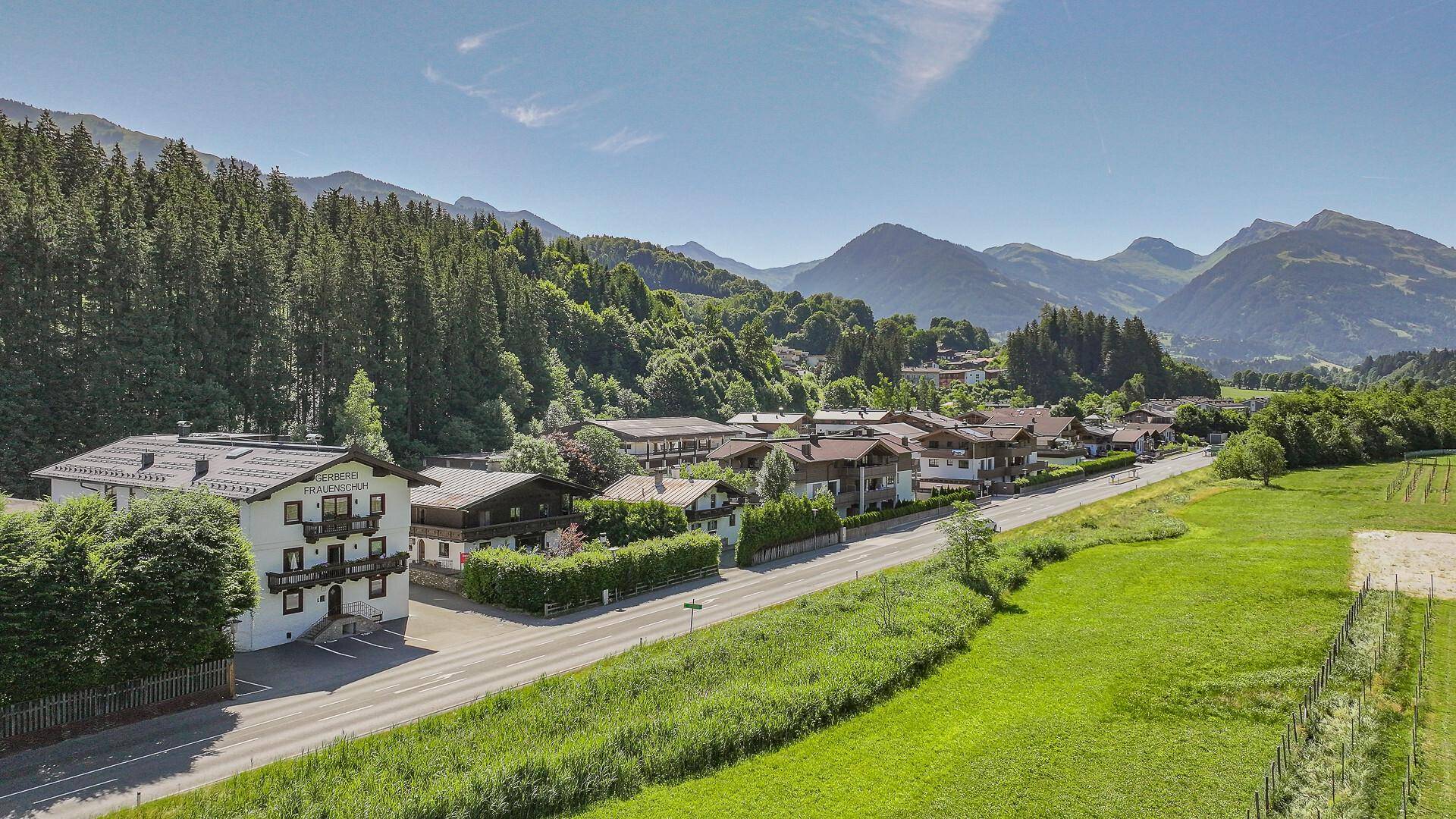 KITZIMMO-Exklusives Penthouse mit Panoramablick mieten - Immobilien Kitzbühel.