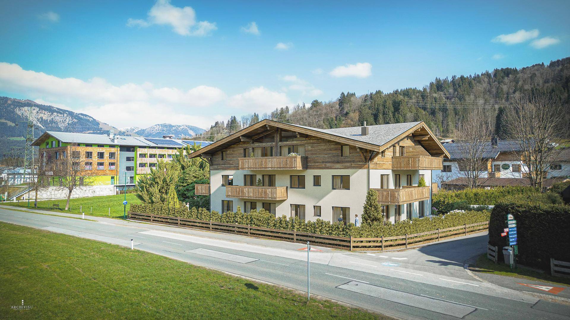 KITZIMMO-exklusives Luxuspenthouse in Toplage kaufen - Immobilien St. Johann.