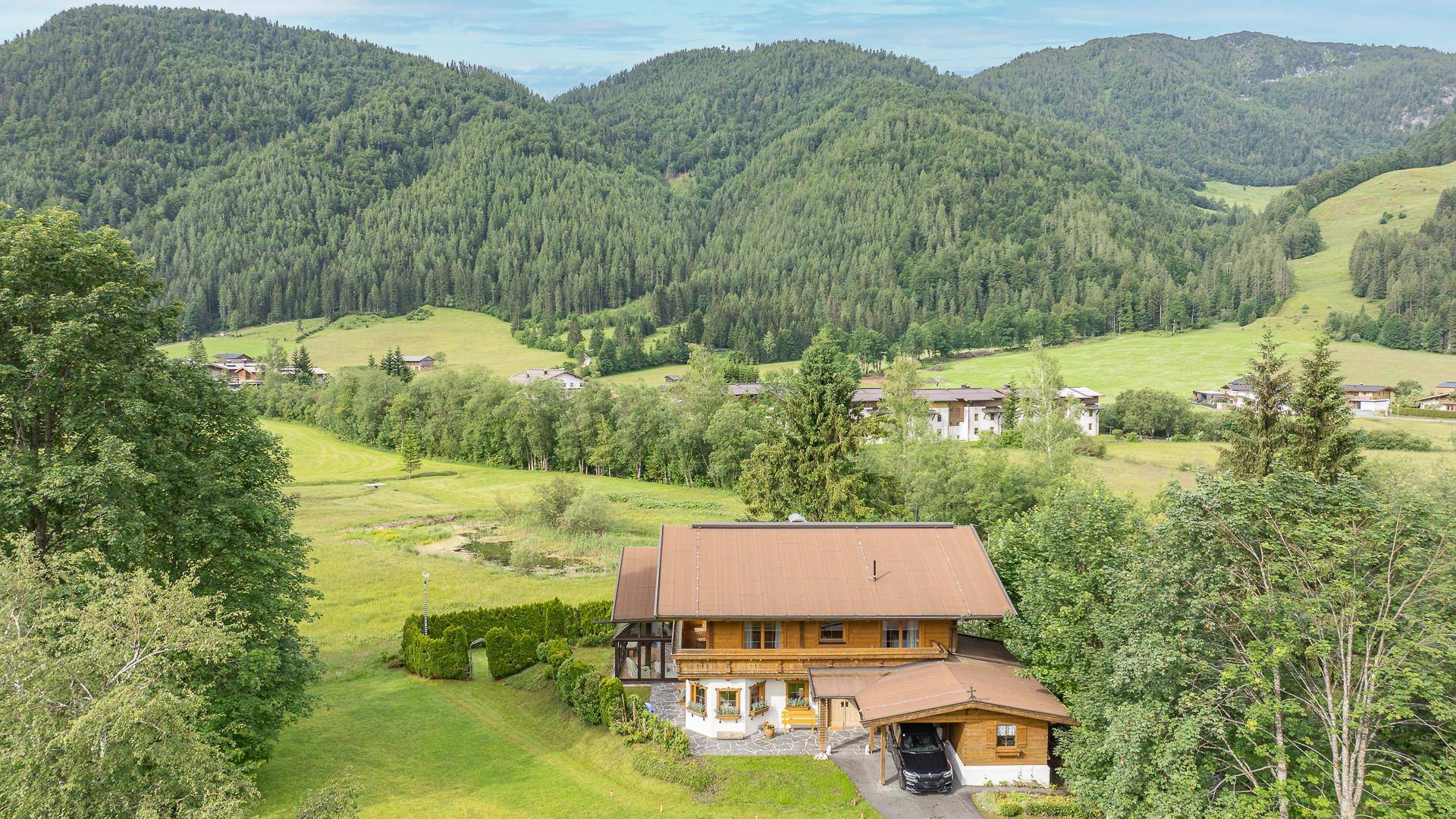 KITZIMMO-Freizeitwohnsitz Villa kaufen - Immobilien St. Ulrich am Pillersee.