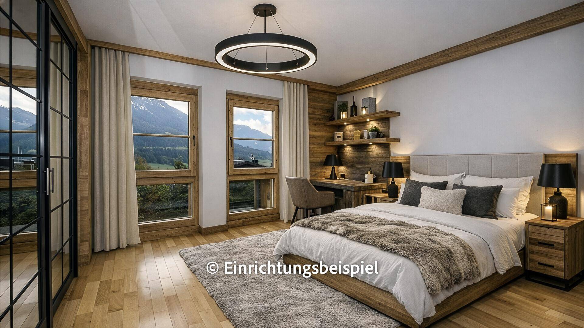 KITZIMMO-Wohnung in Ruhelage am Sonnberg mit schönem Ausblick - Immobilien Kirchberg.-7