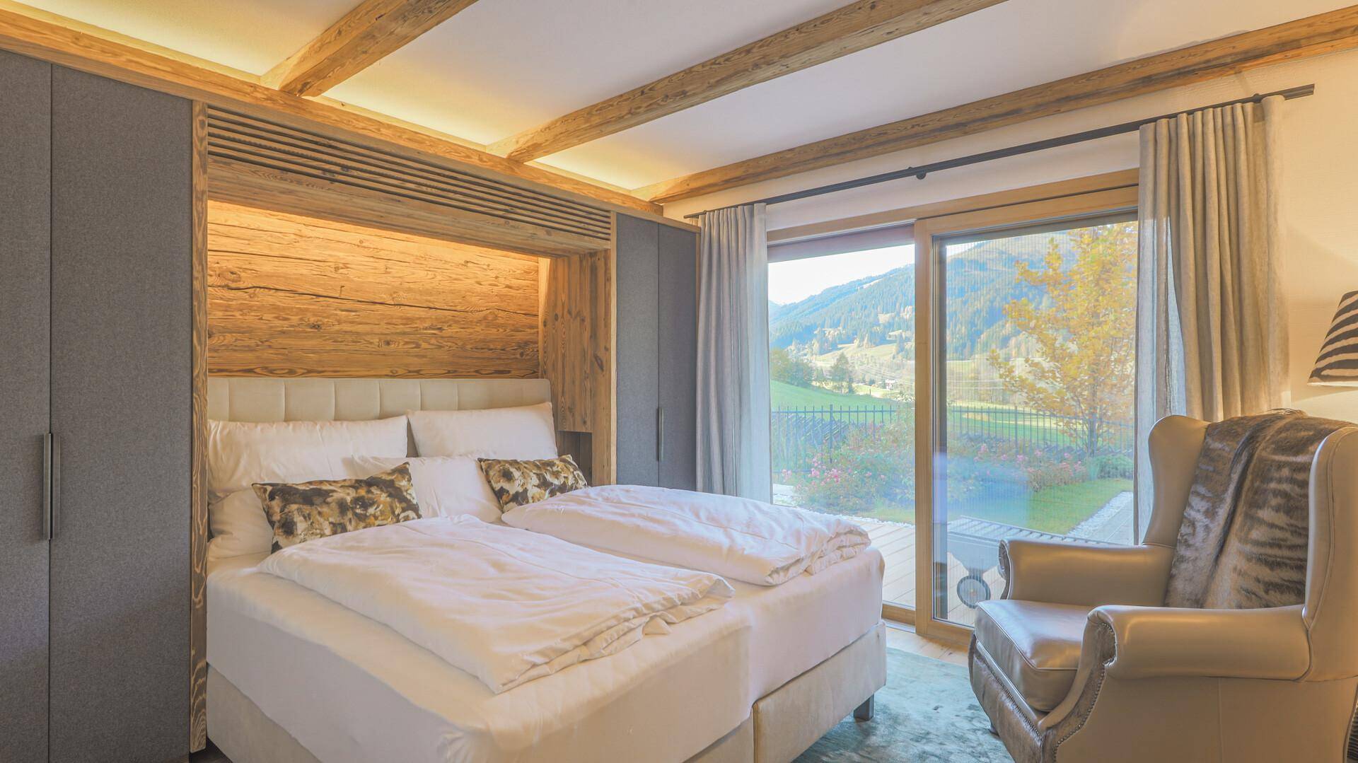 KITZIMMO-Luxuswohnung in Toplage von Jochberg.