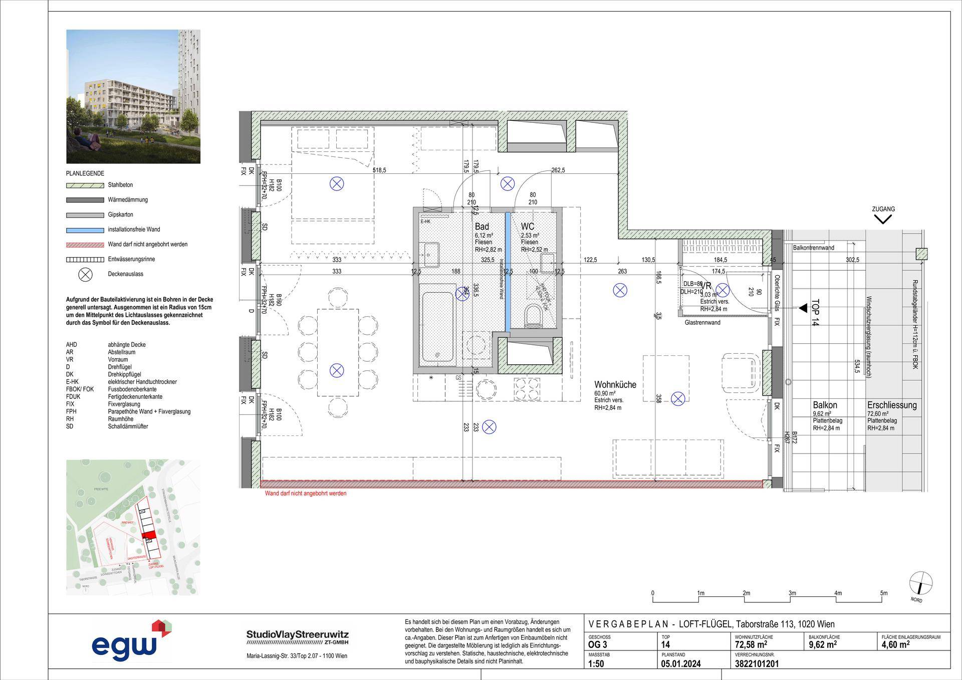 Wohnungsplan