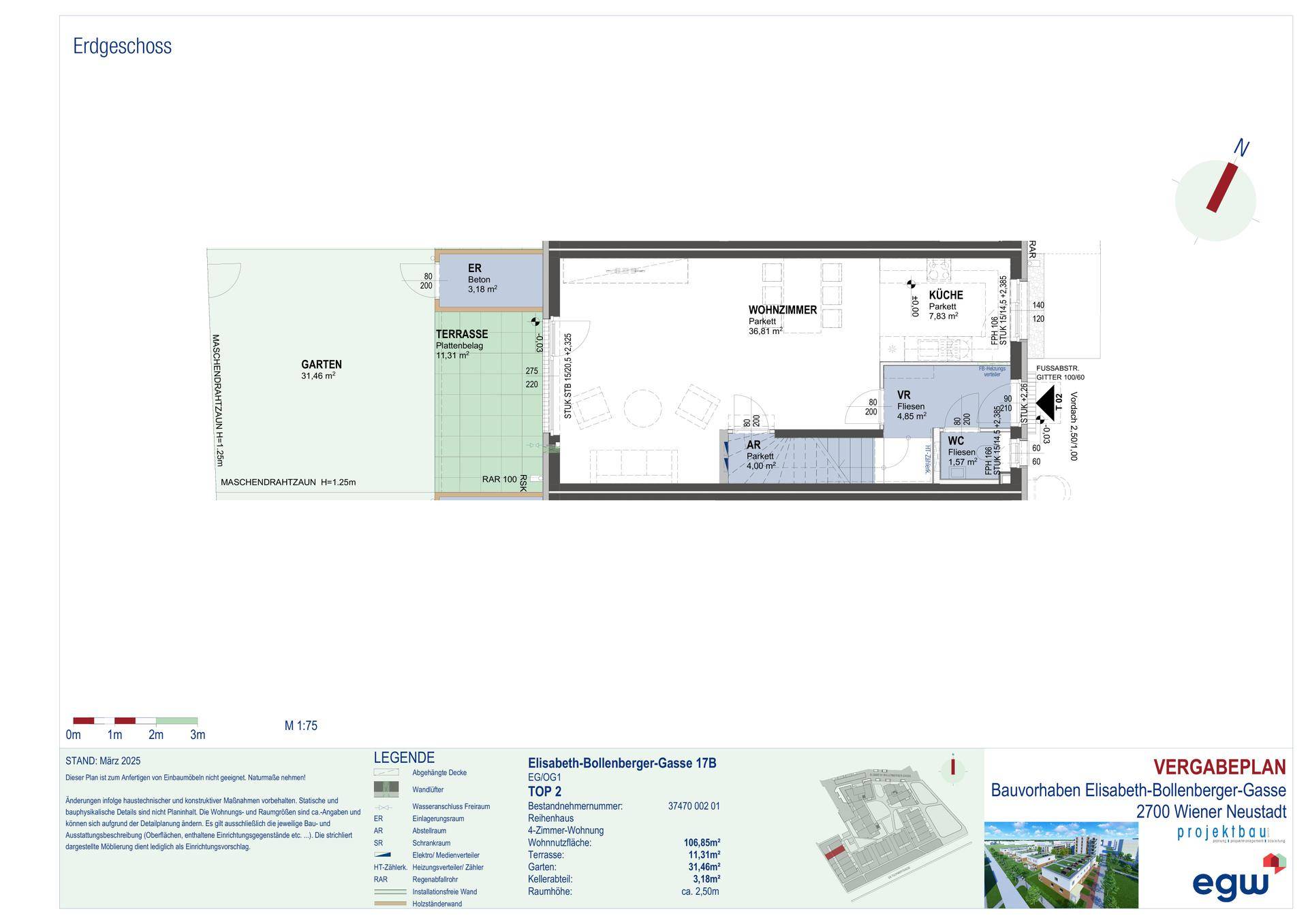 Wohnungsplan