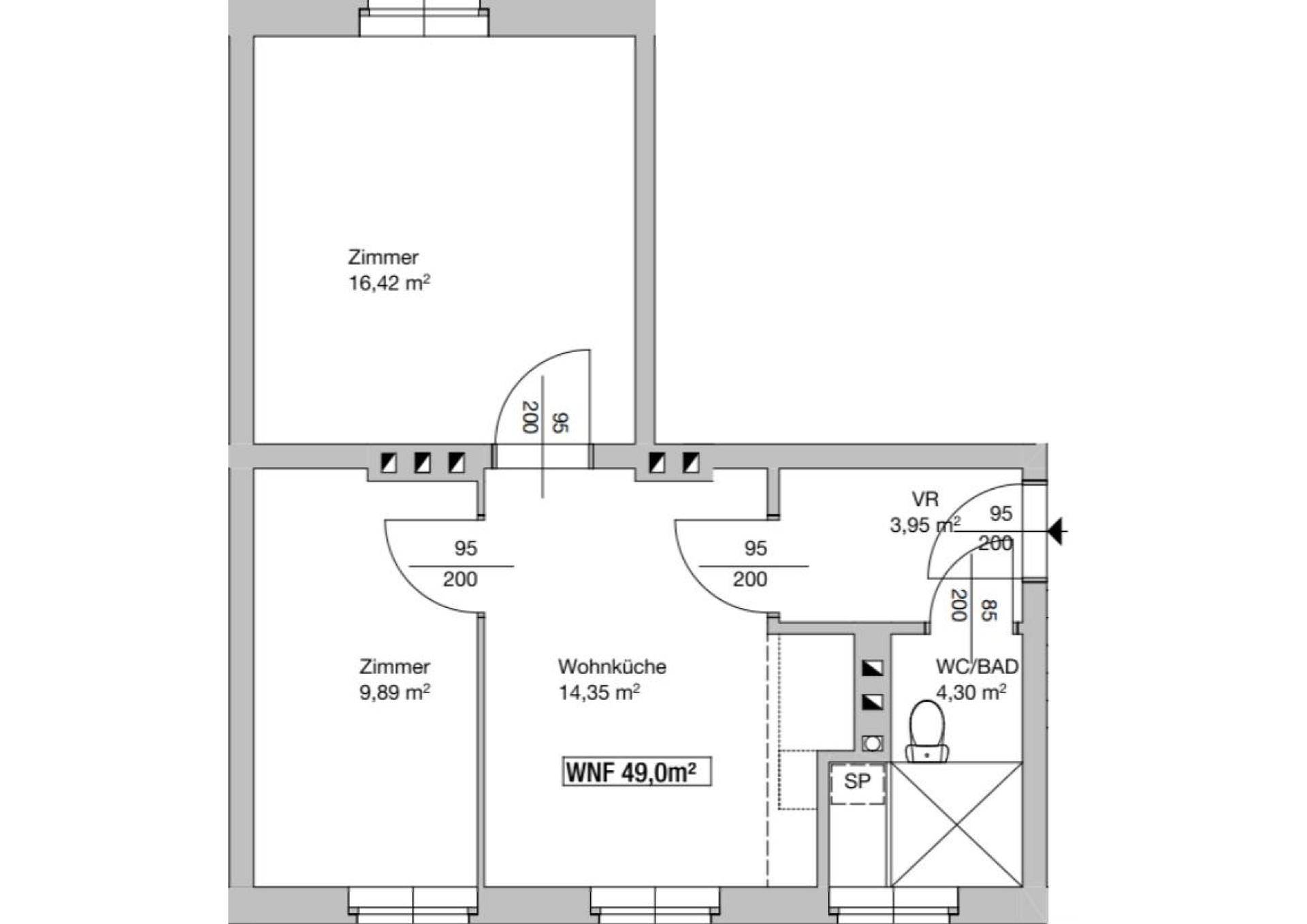Wohnungsplan