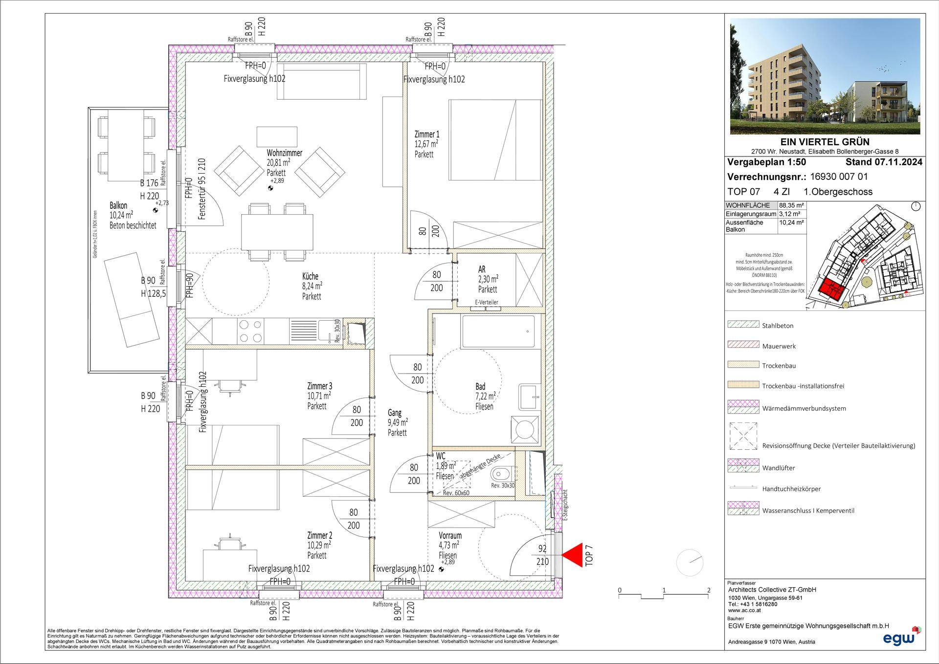Wohnungsplan