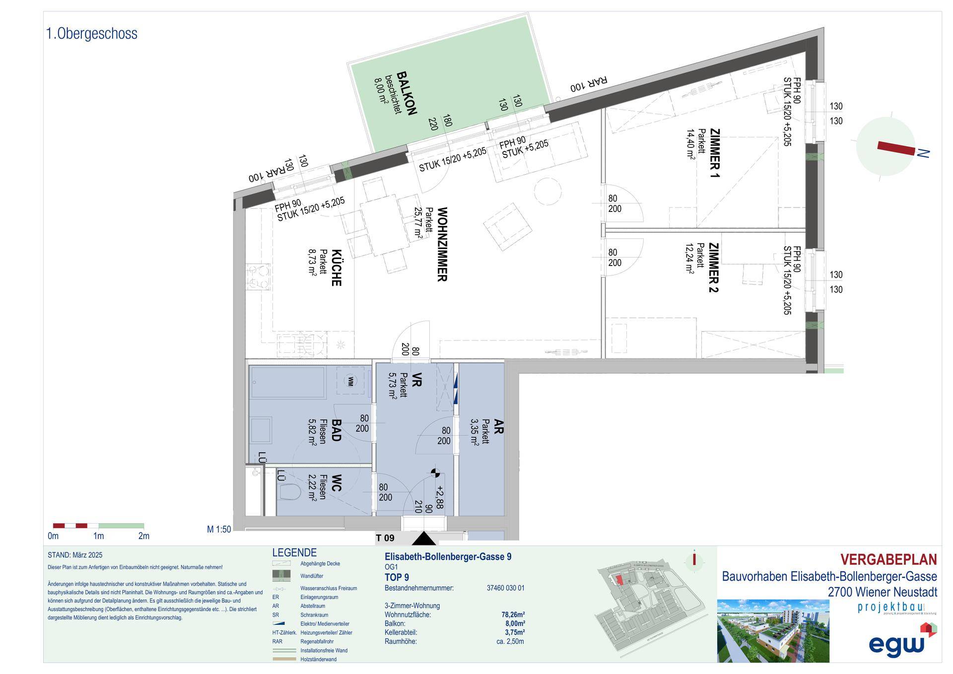 Wohnungsplan