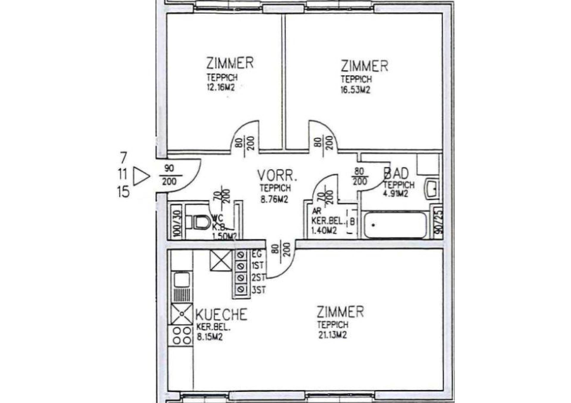 Wohnungsplan